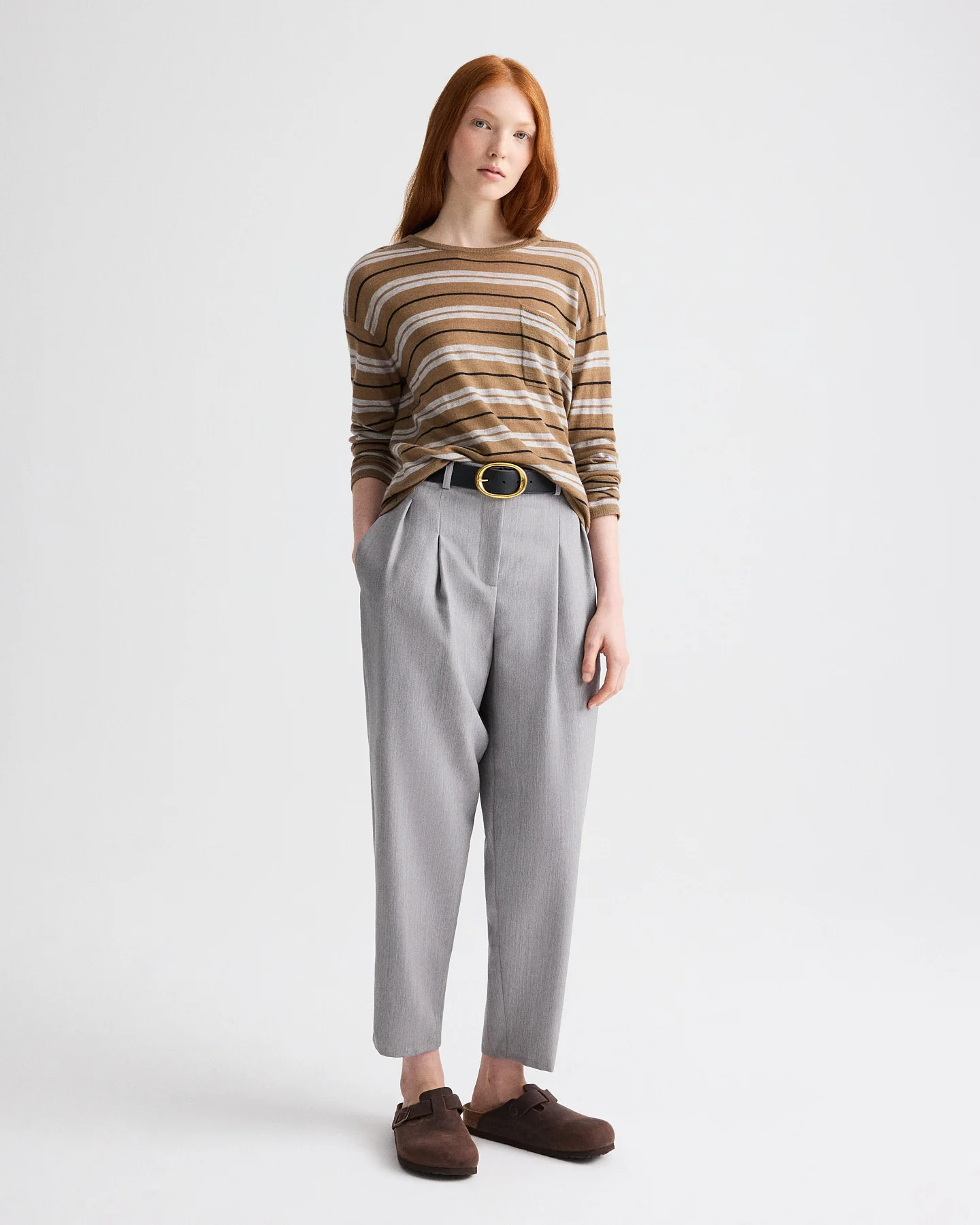 4th St with Stripes in Superfine Cashmere - Image 3