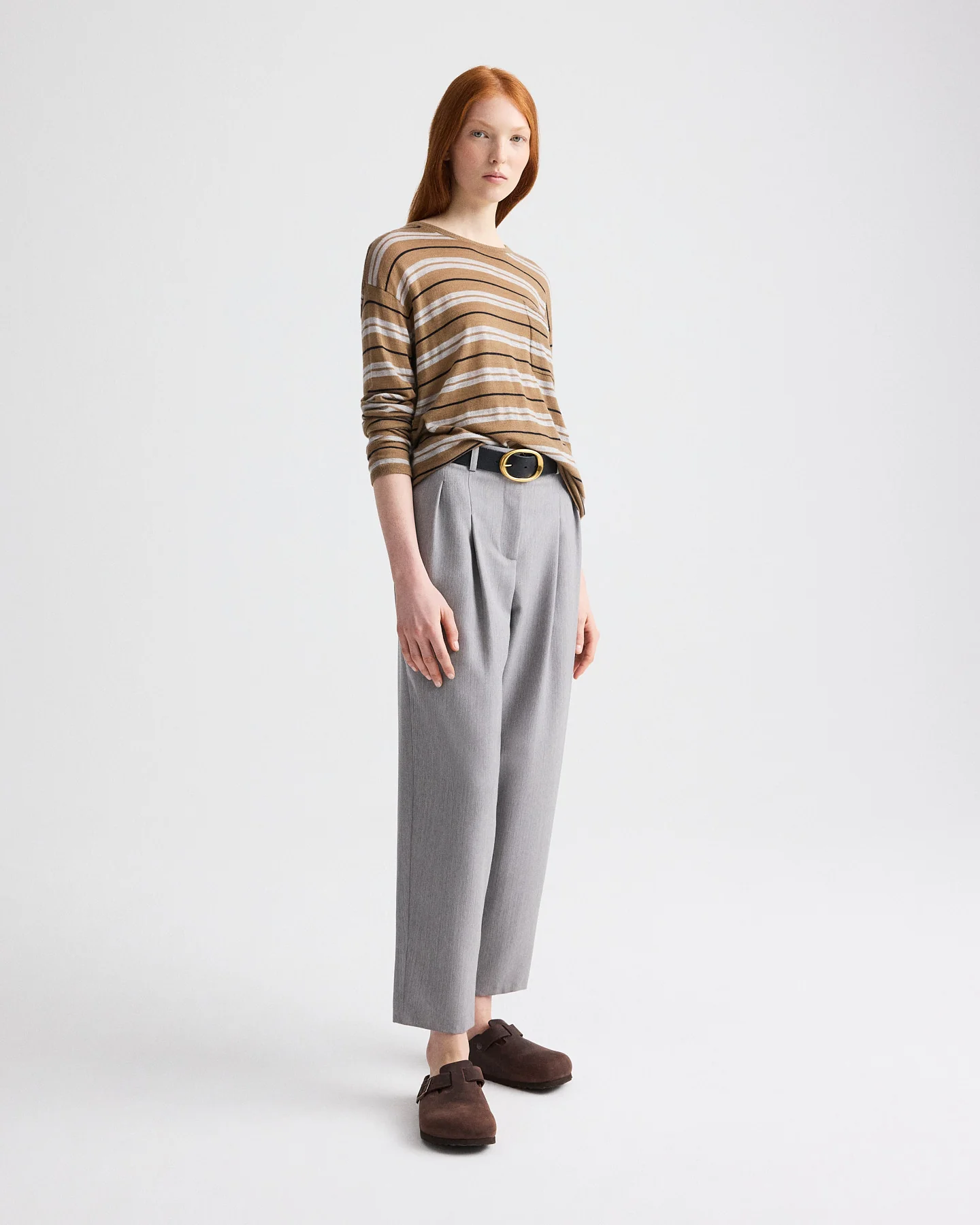 4th St with Stripes in Superfine Cashmere - Image 4