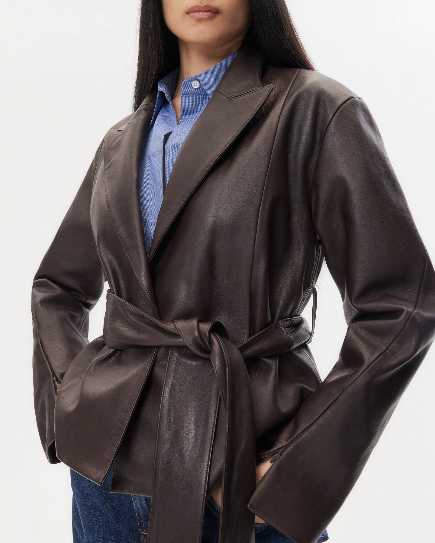 Andie Jacket in Leather - Image 6