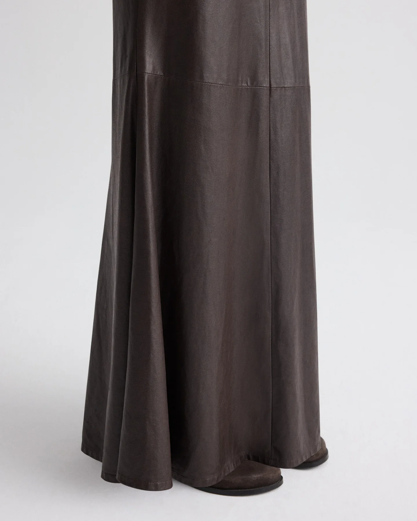 At Last Skirt in Paper Leather - Image 4