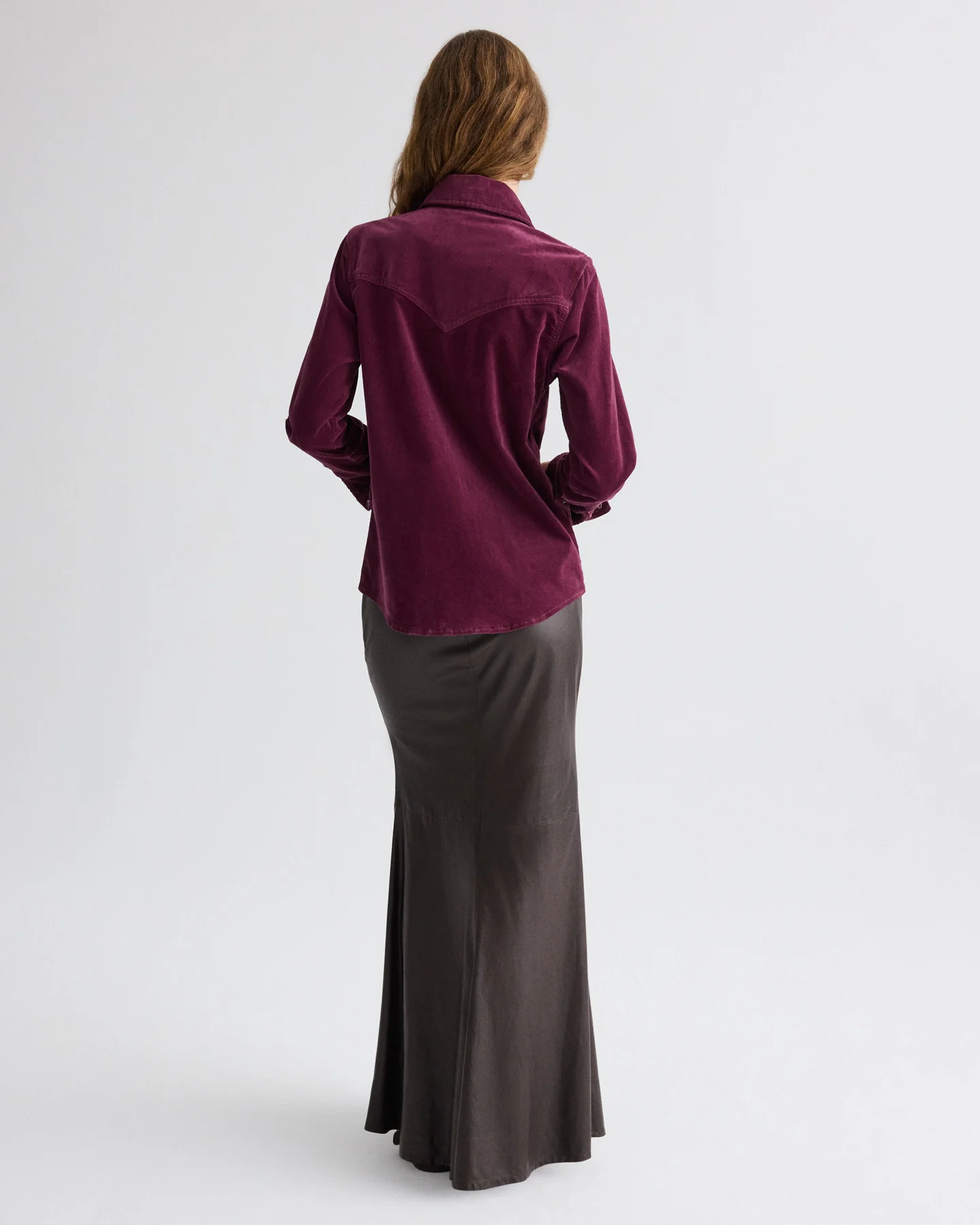 At Last Skirt in Paper Leather - Image 5