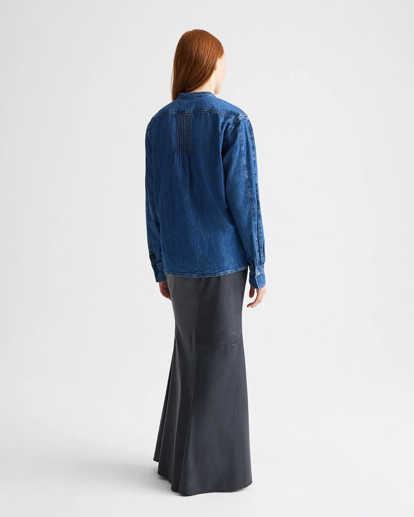 At Last Skirt in Paper Leather - Image 5