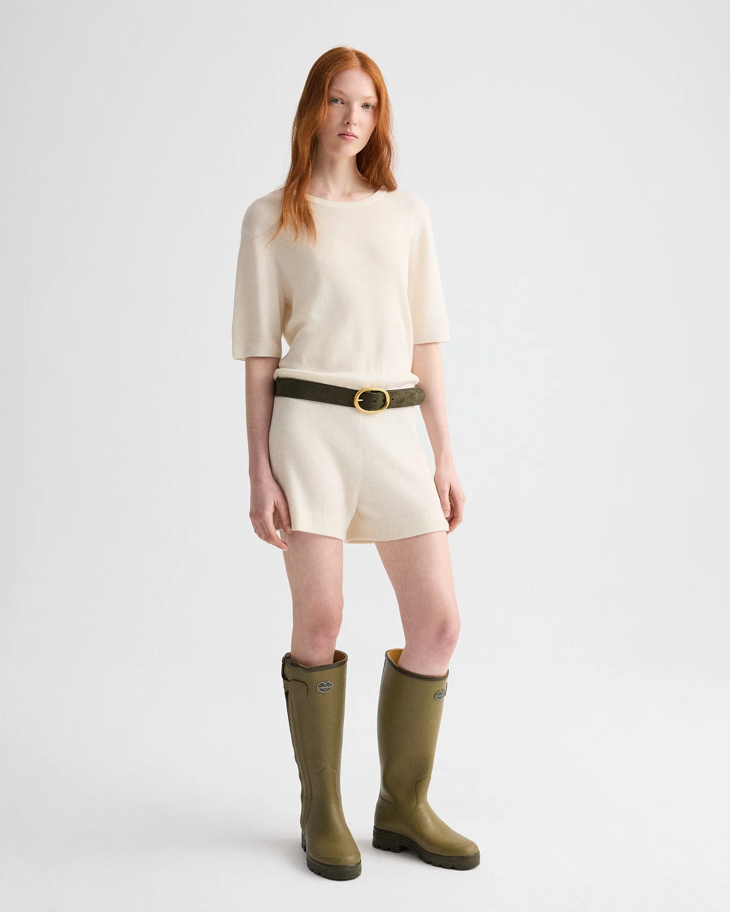 Baz Romper in Superfine Cashmere