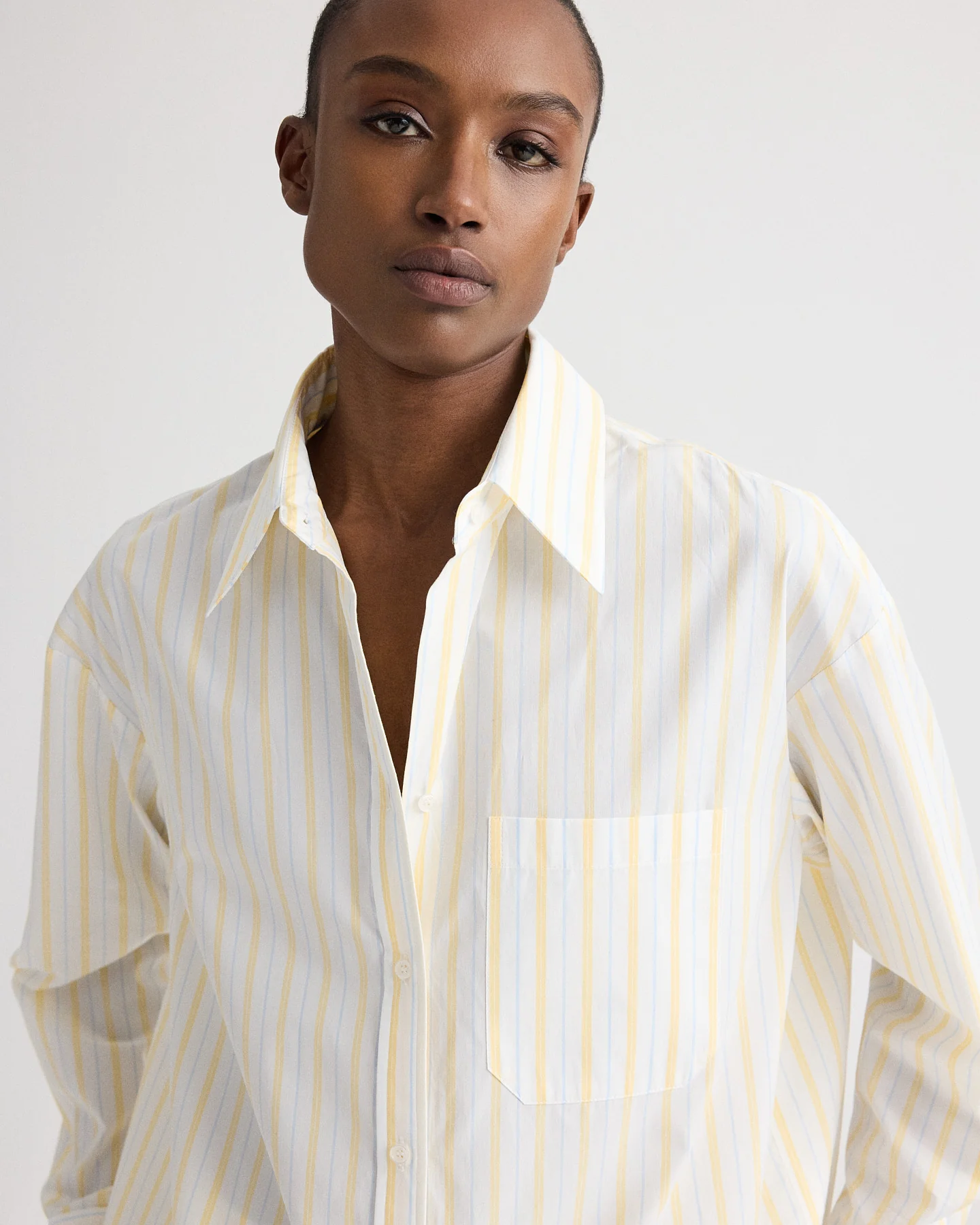 Big Joe Shirt in Yarn Dyed Cotton Stripe