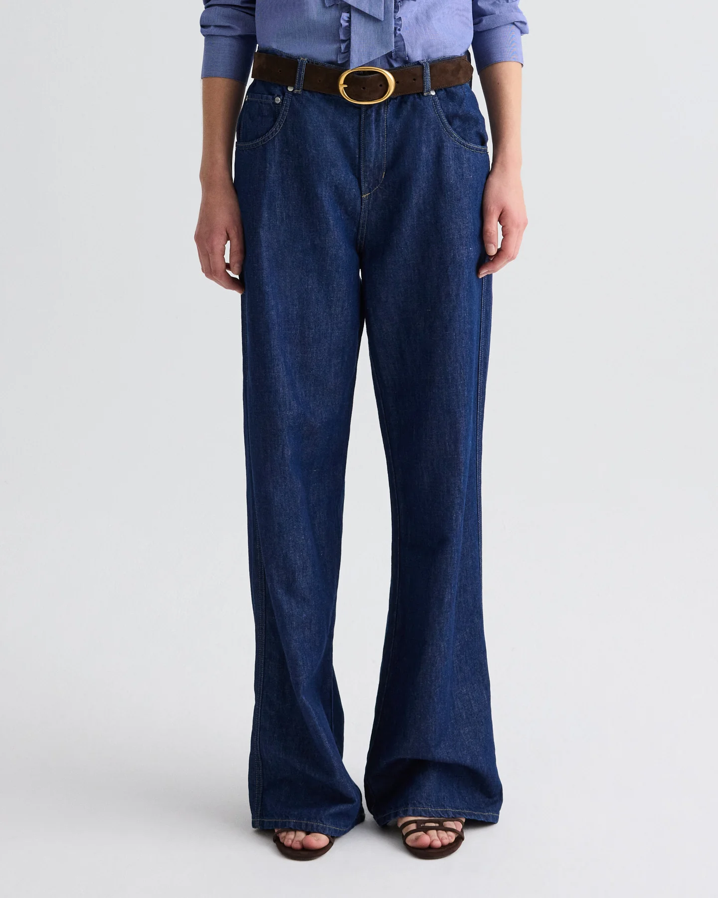 Blue Jean Baby in Cotton Linen Denim - Image 3
