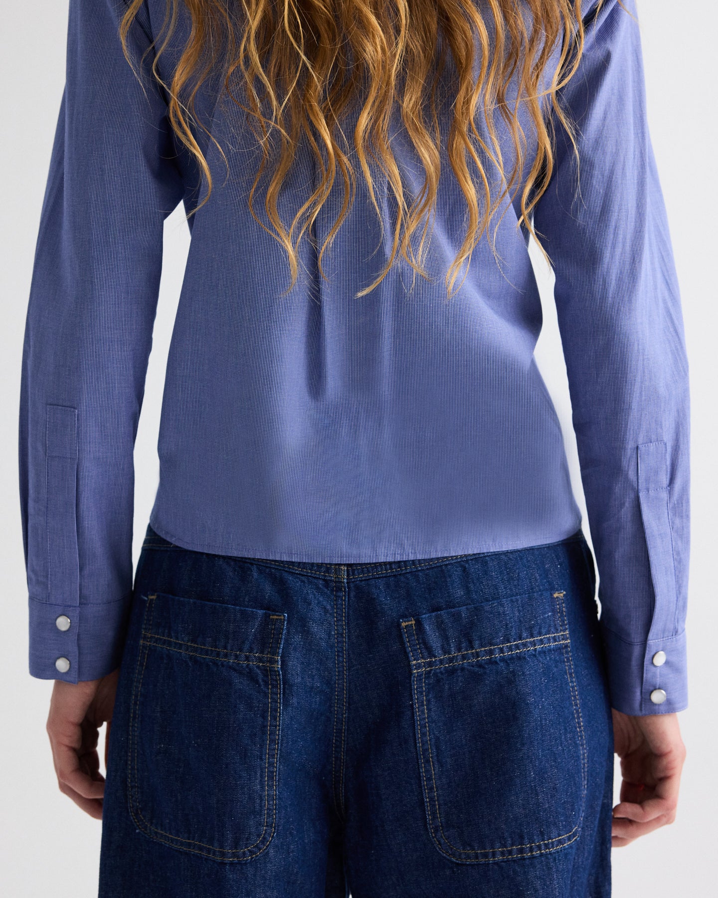 Blue Jean Baby in Cotton Linen Denim - Image 6