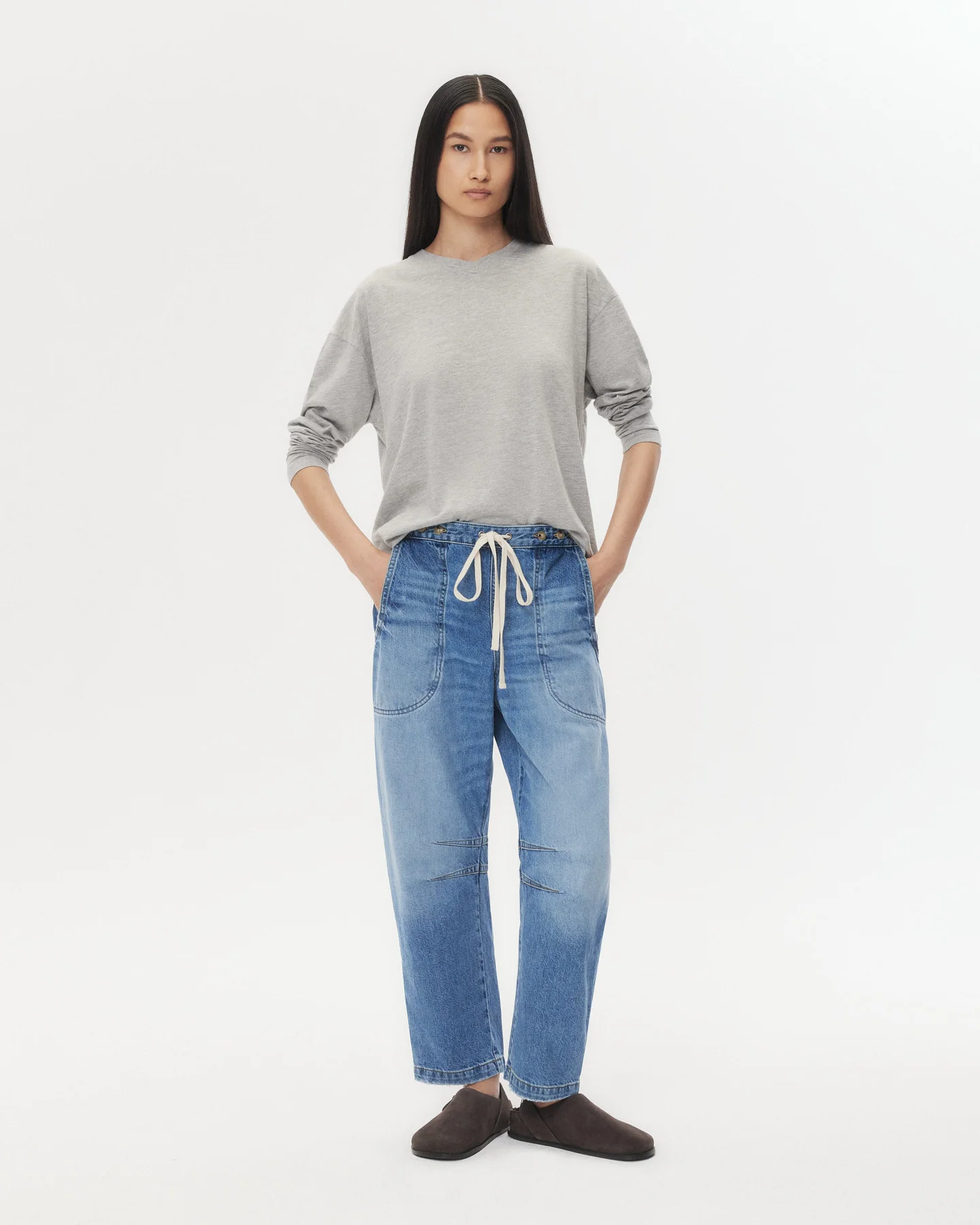 Jetties Beach Jean in Vintage Wash Denim - Image 3