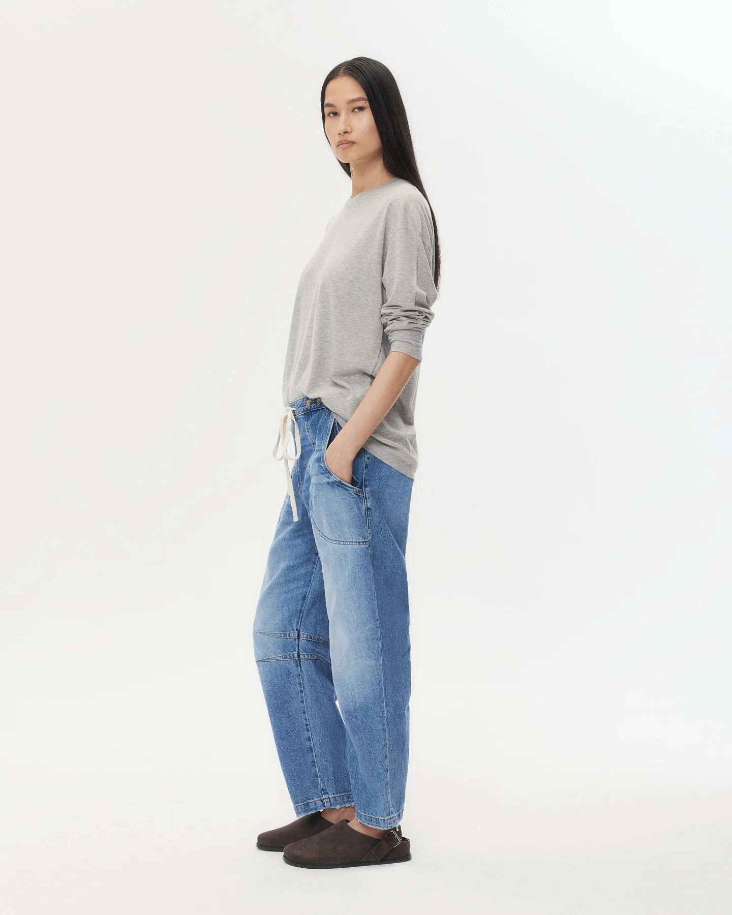 Jetties Beach Jean in Vintage Wash Denim - Image 4