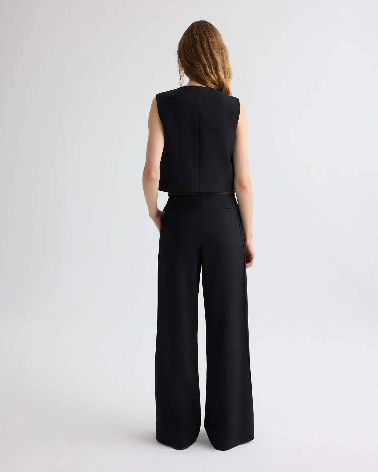 Bond St. Pant in Compact Tux Suiting - Image 5