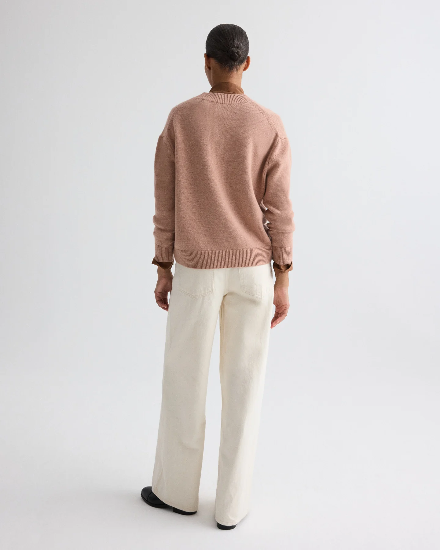 Boy Crewneck Sweater in Italian Cashmere - Image 5