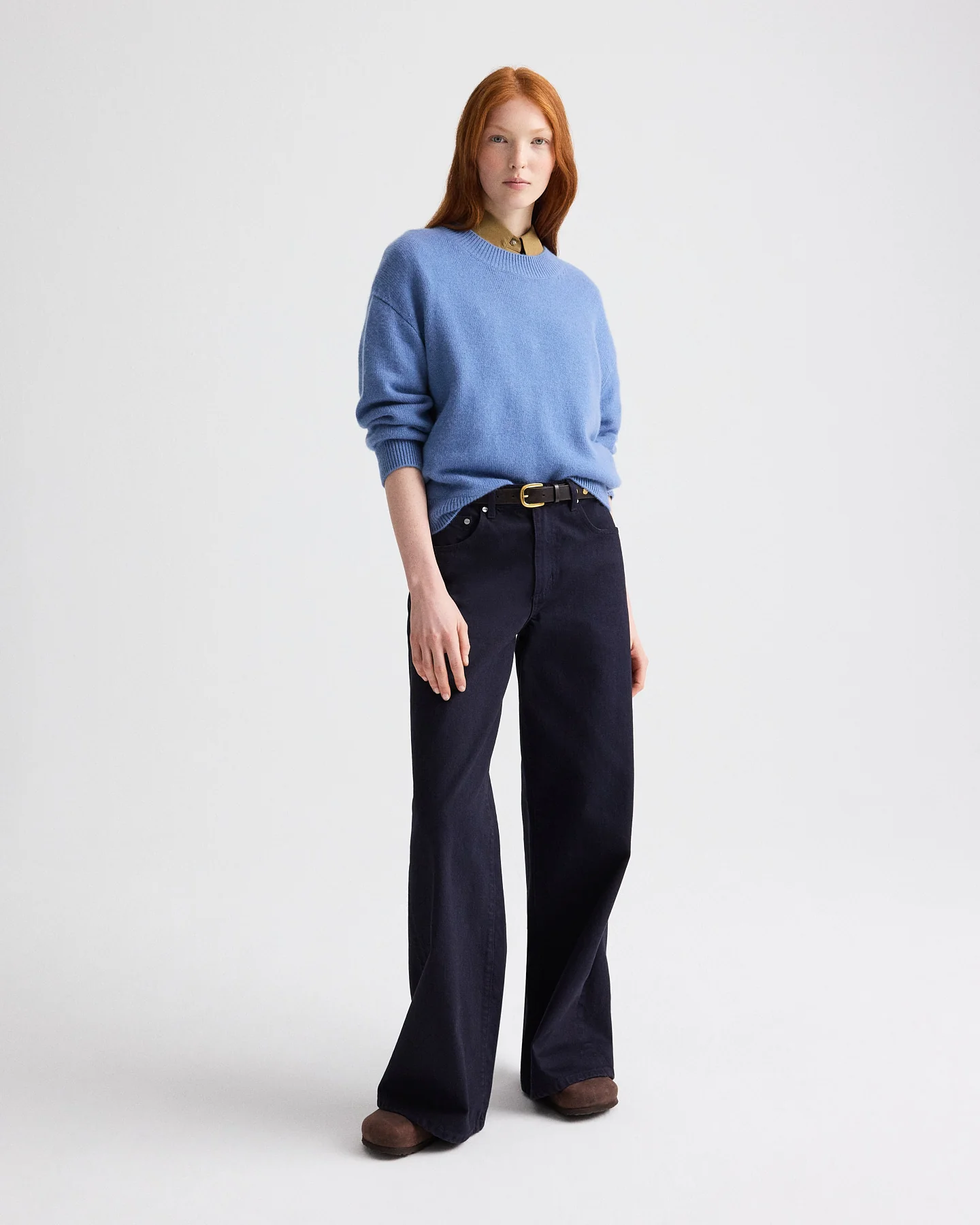Boy Crewneck Sweater in Italian Cashmere - Image 4