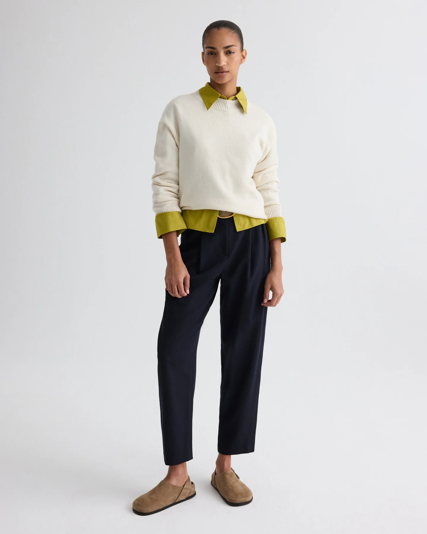 Boy Crewneck Sweater in Italian Cashmere - Image 7