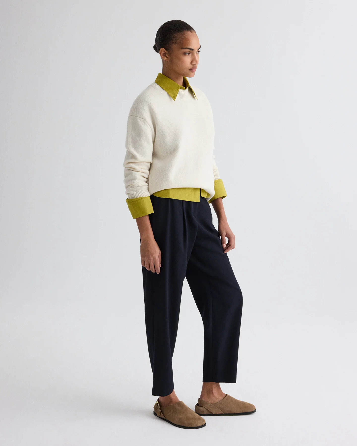 Boy Crewneck Sweater in Italian Cashmere - Image 8
