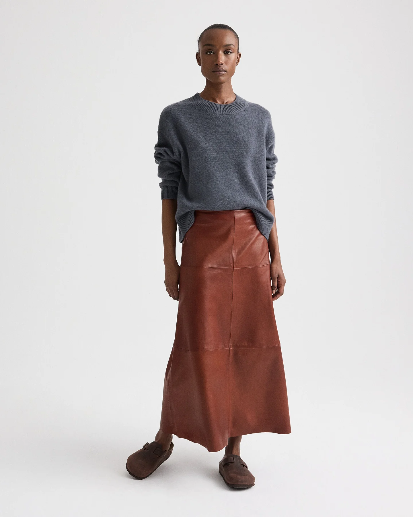 Boy Crewneck Sweater in Italian Cashmere - Image 3