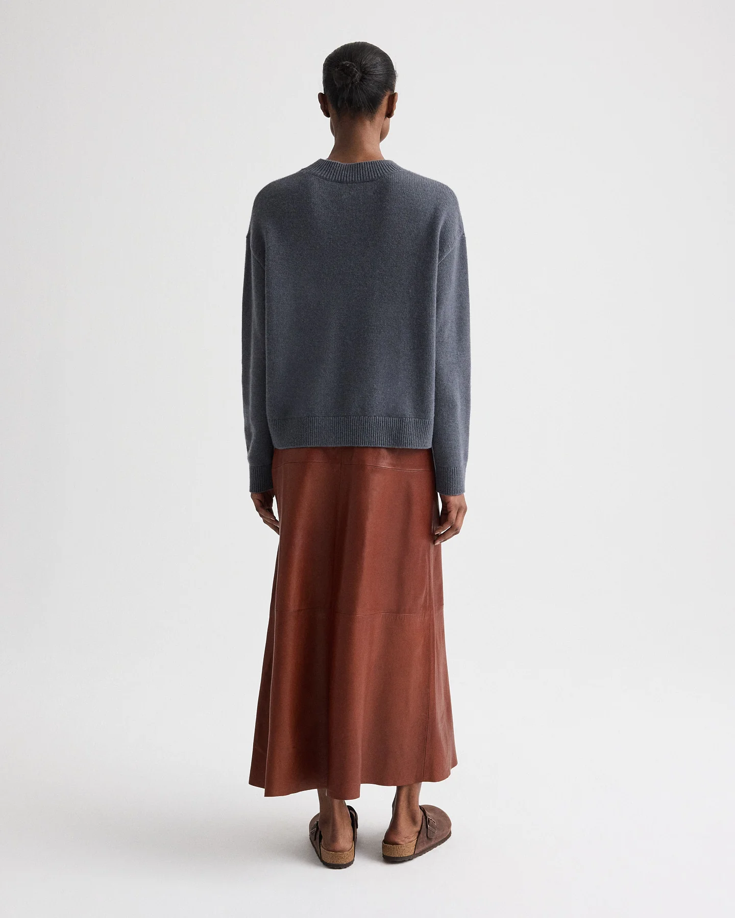 Boy Crewneck Sweater in Italian Cashmere - Image 5