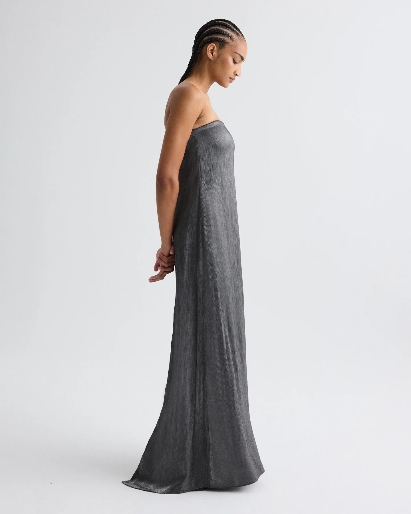 Carolyn's Gown in Splintered Metallic - Image 4