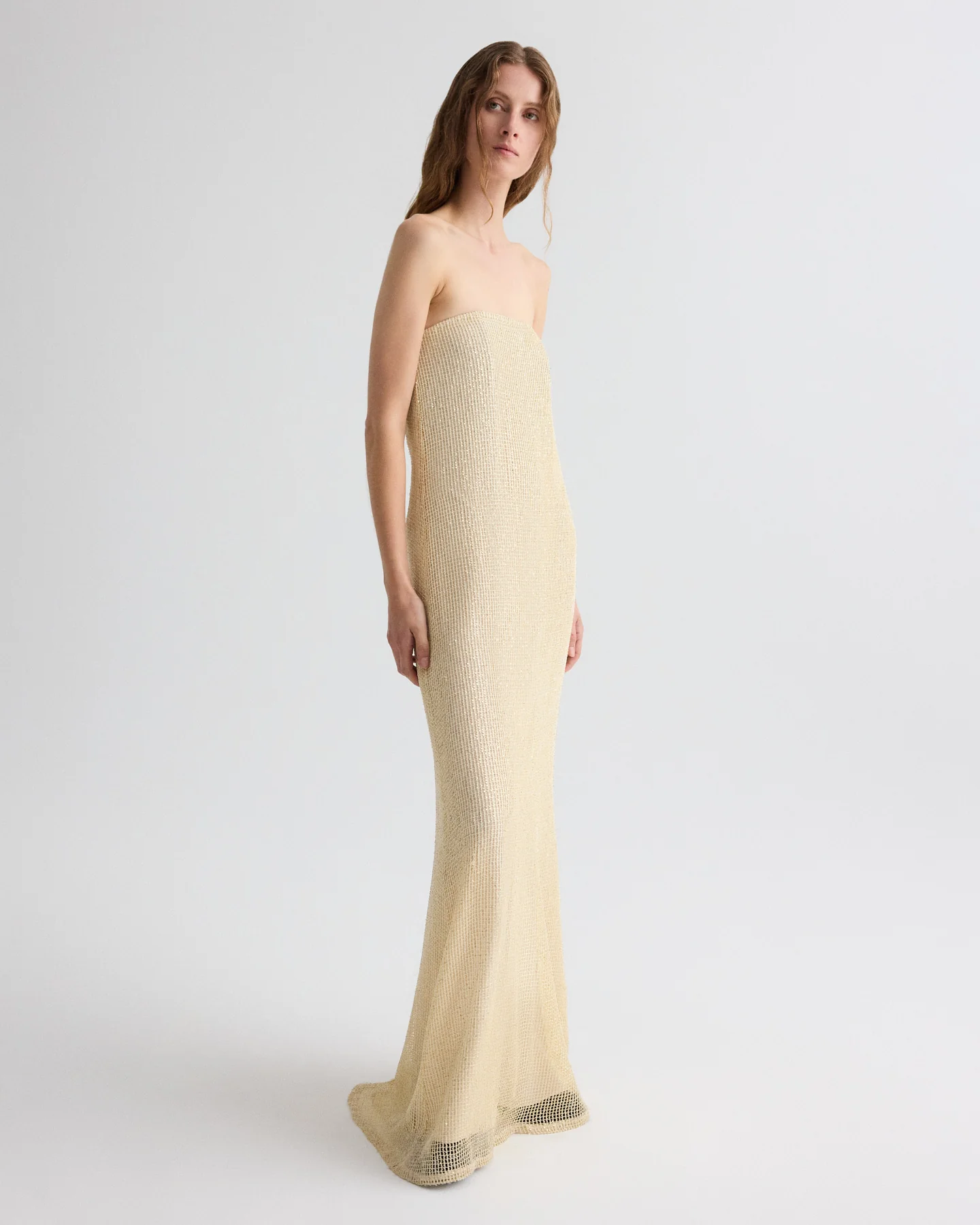 Carolyn's Gown in Mini Sequin Netting - Image 4