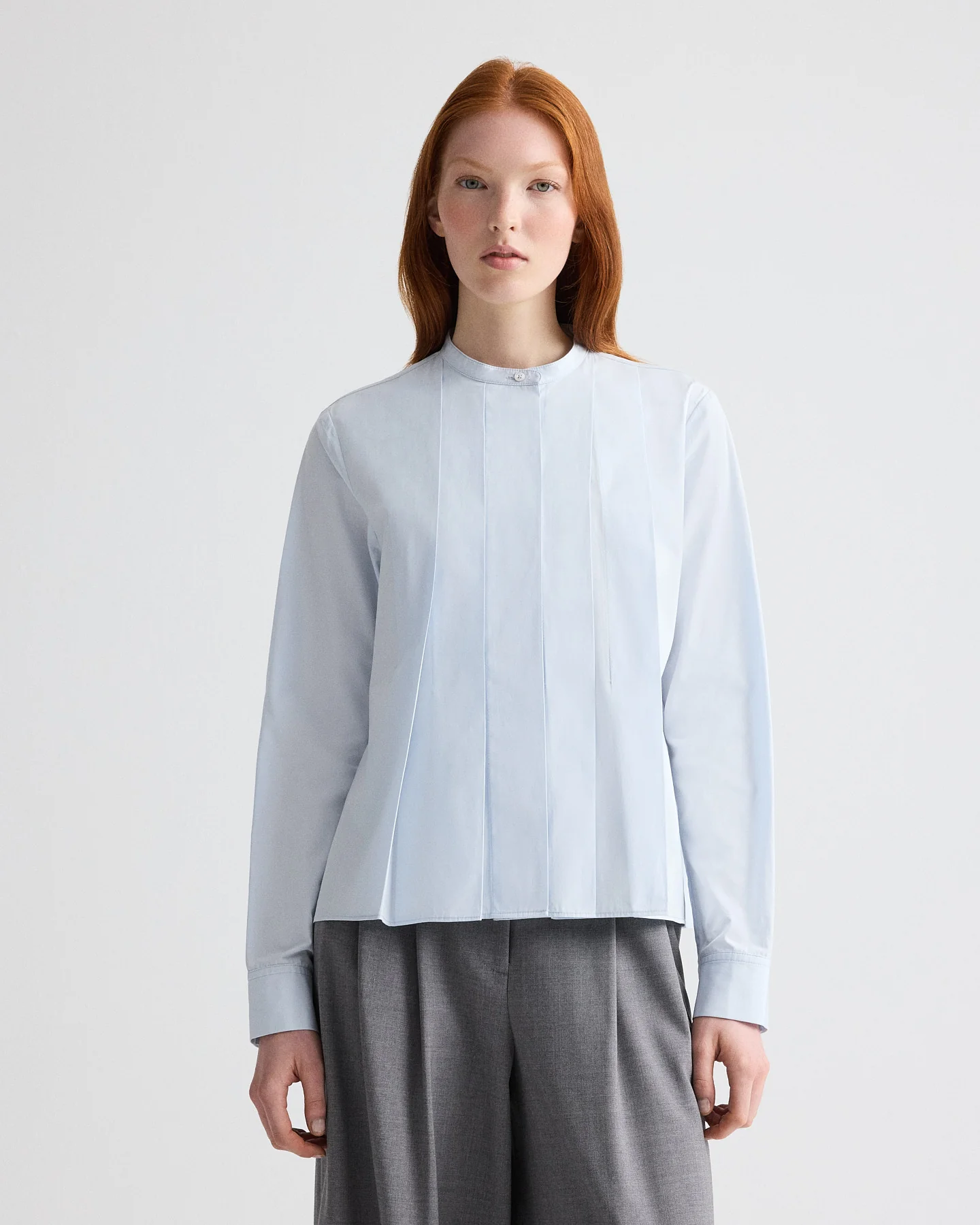 Close Call Top in Cotton Shirting - Image 2
