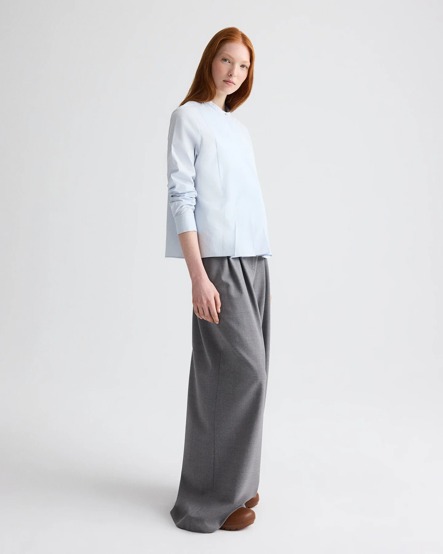 Close Call Top in Cotton Shirting - Image 4