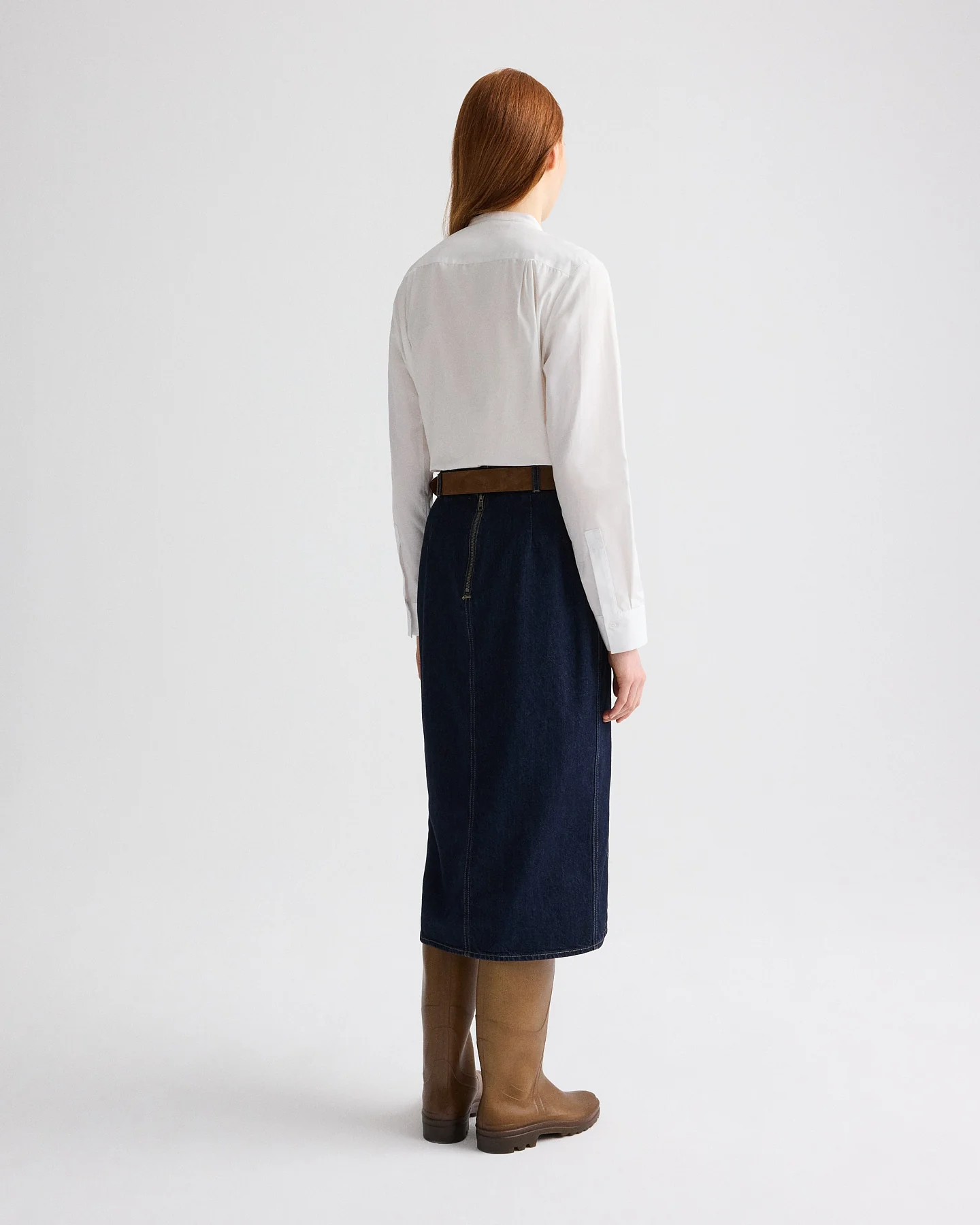 Close Call Top in Cotton Shirting - Image 5