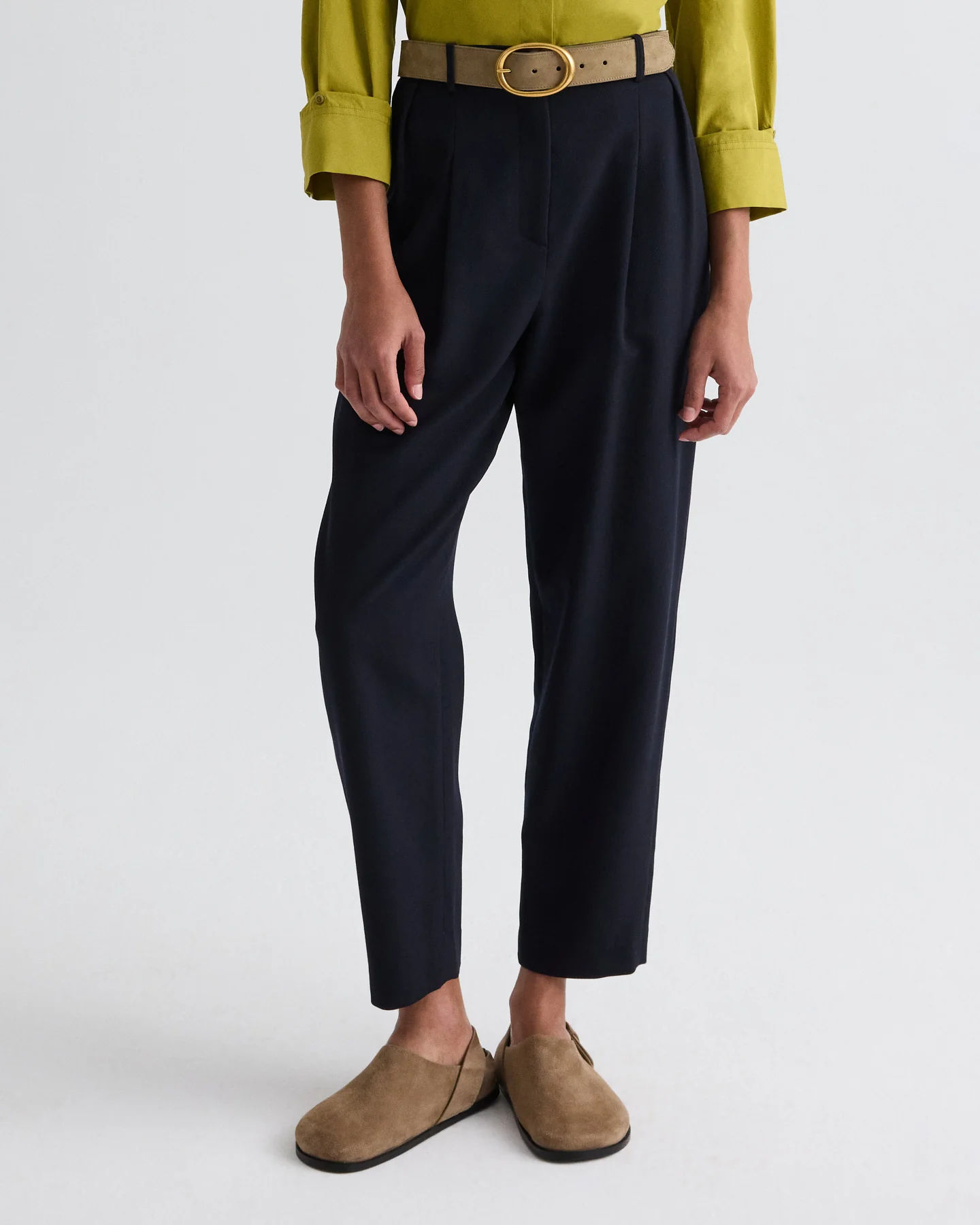 Cornelia St. Pant in Cavalry Twill Suiting