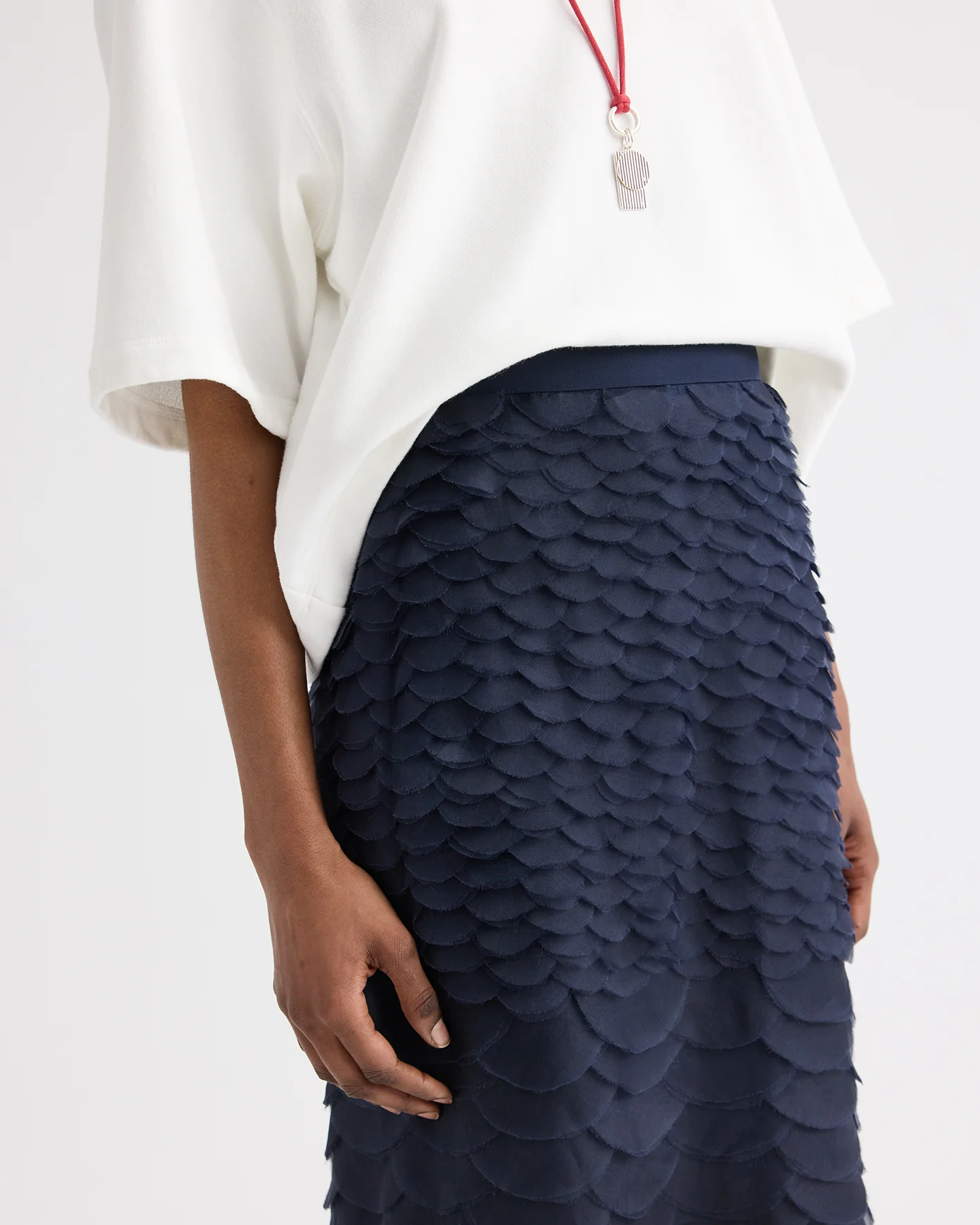 Everlasting Love Skirt in Silk Organza - Image 4