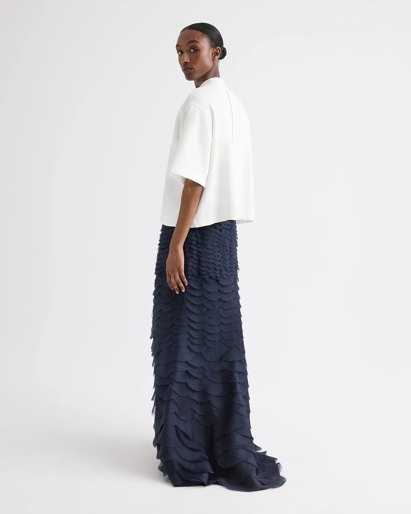 Everlasting Love Skirt in Silk Organza - Image 5