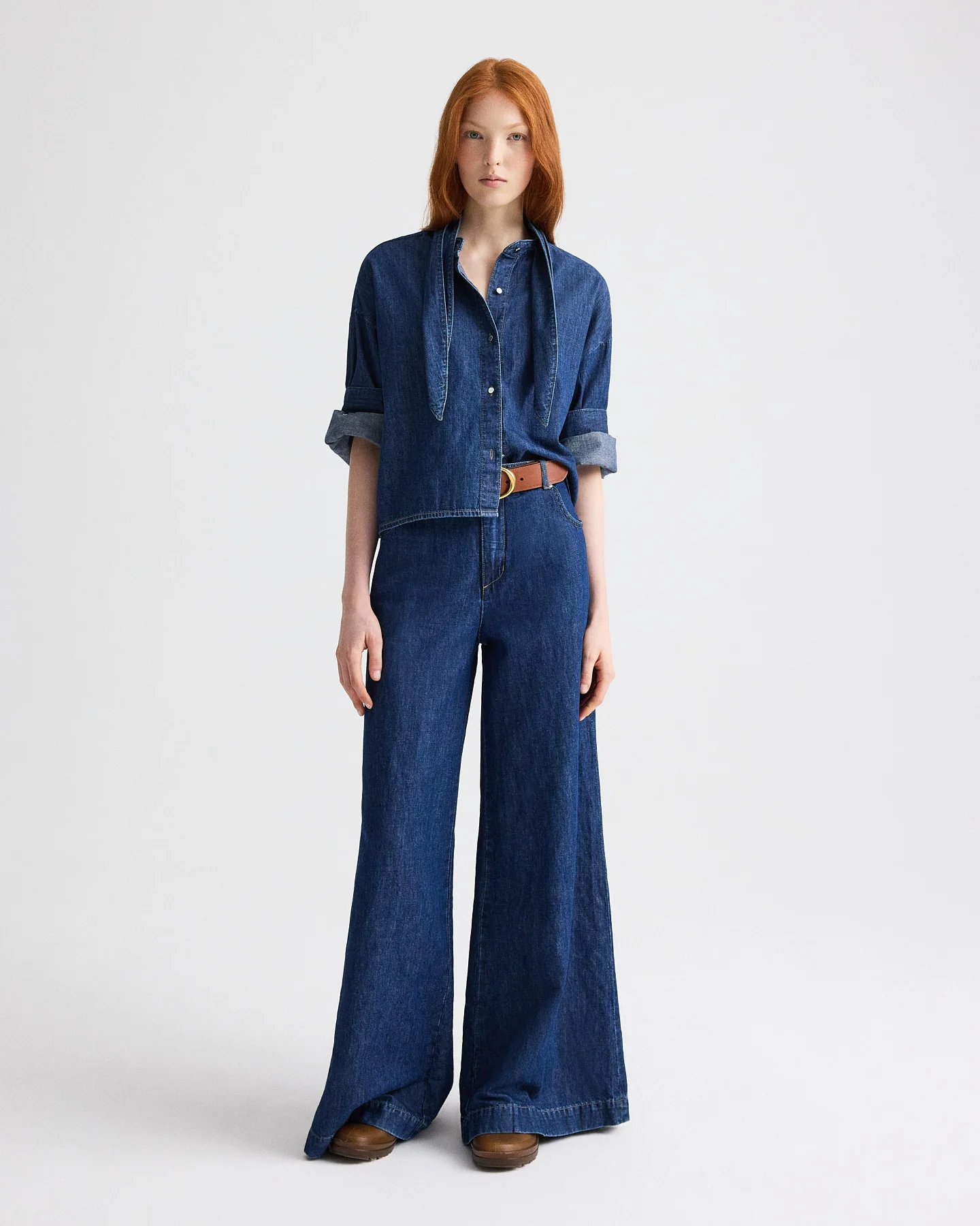 Dillon Jean in Cotton Linen Denim