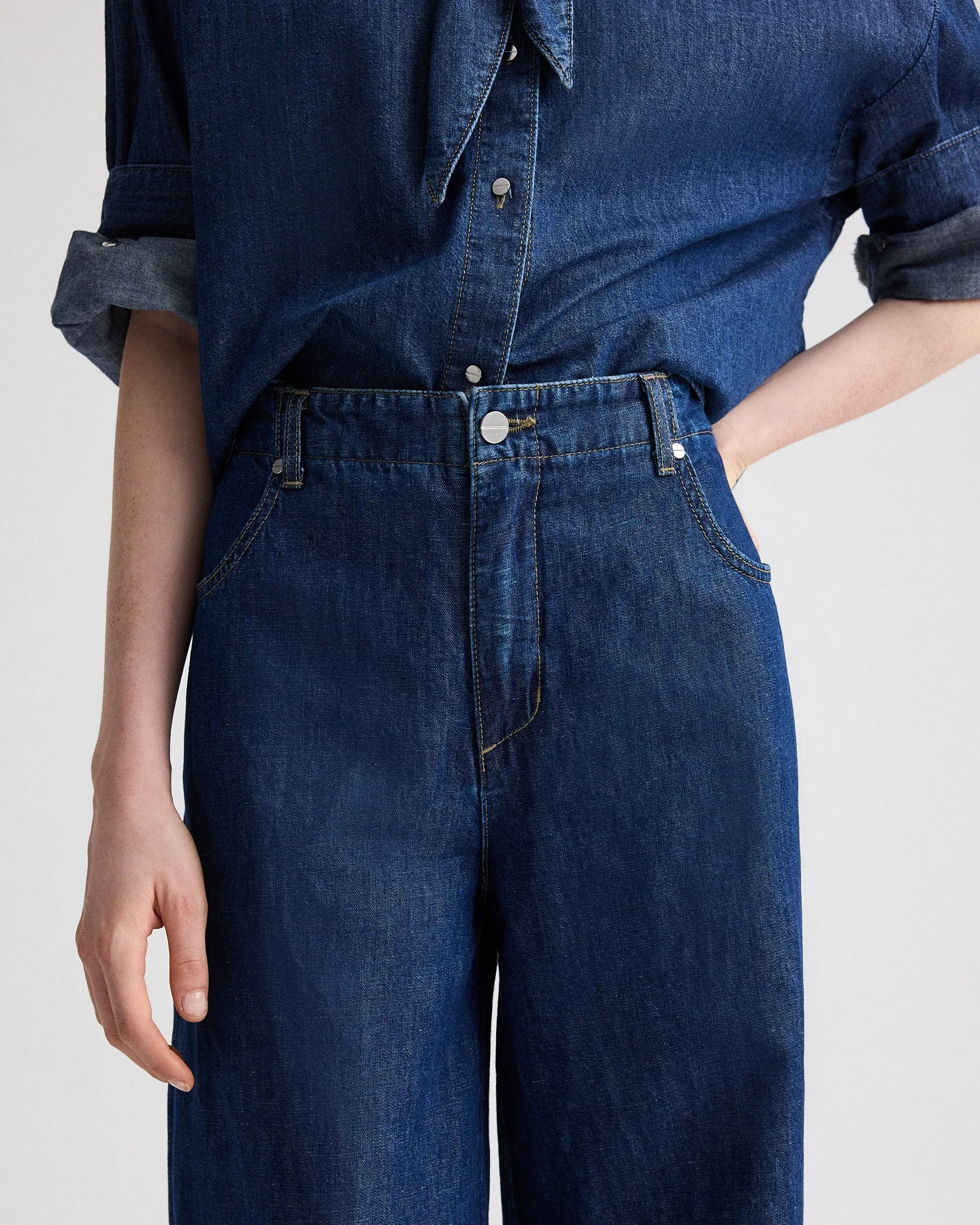 Dillon Jean in Cotton Linen Denim - Image 3