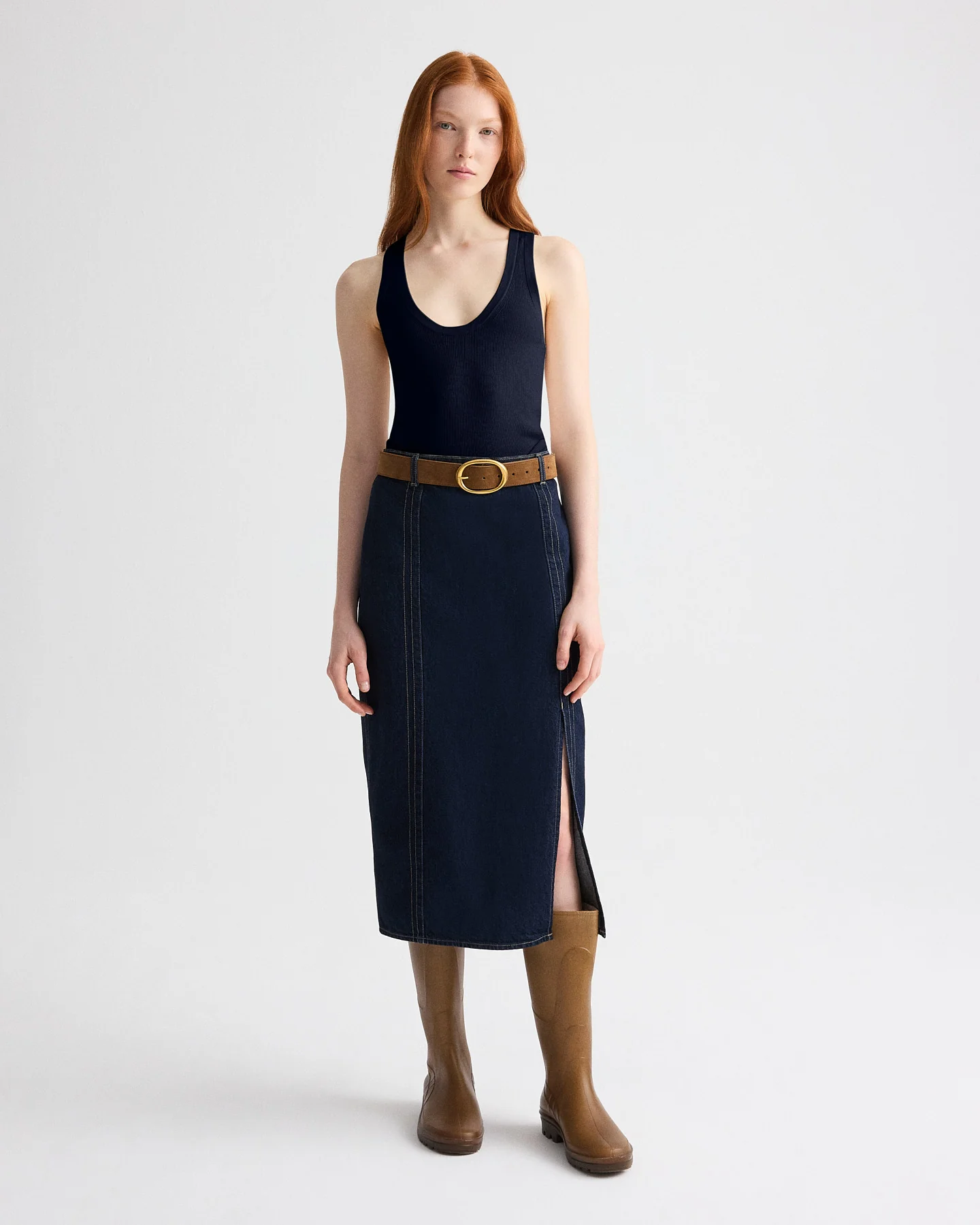First Layer Tank in Cotton Silk - Image 3