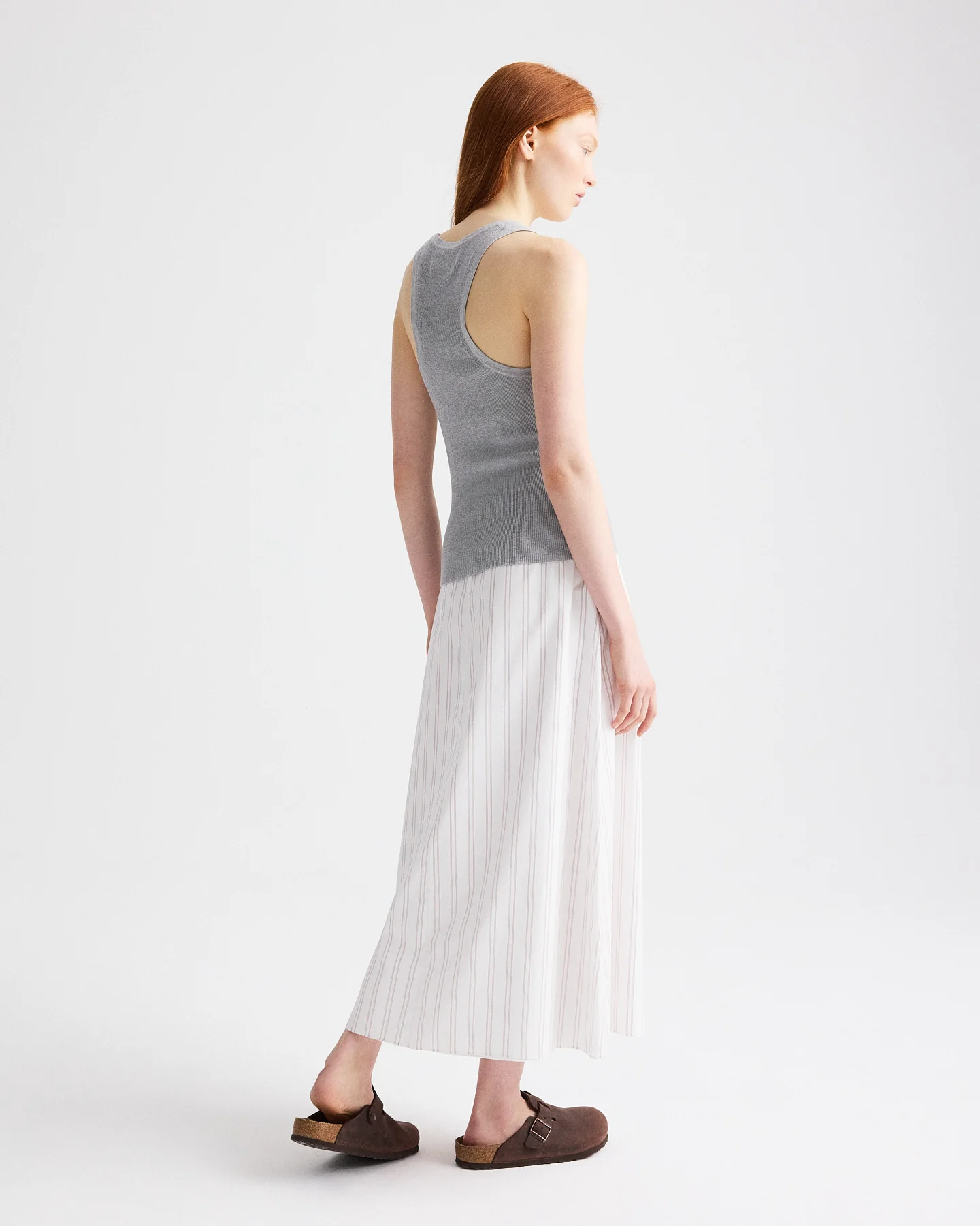First Layer Tank in Cotton Silk Yarn - Image 5