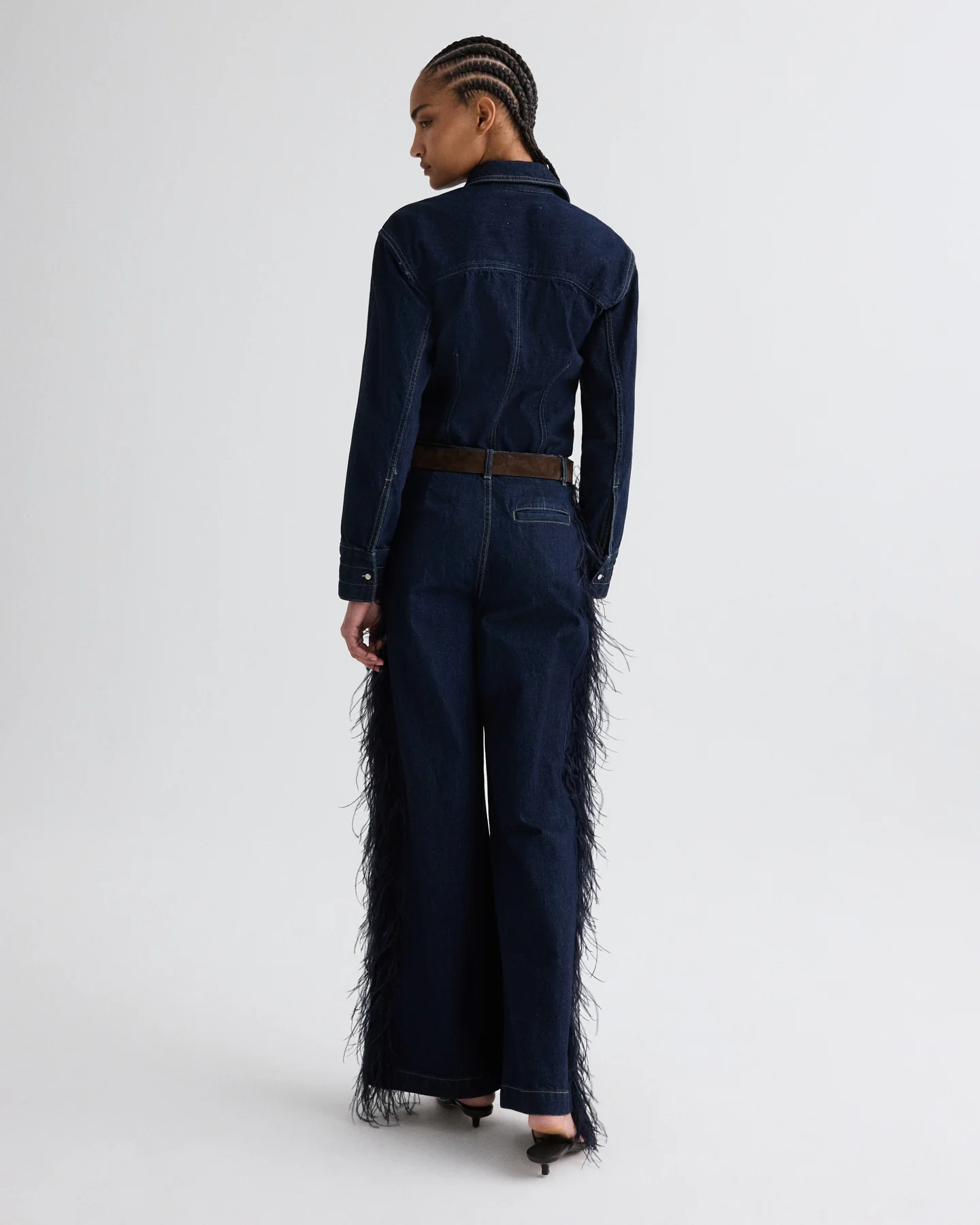 Franny Top in Denim - Image 5