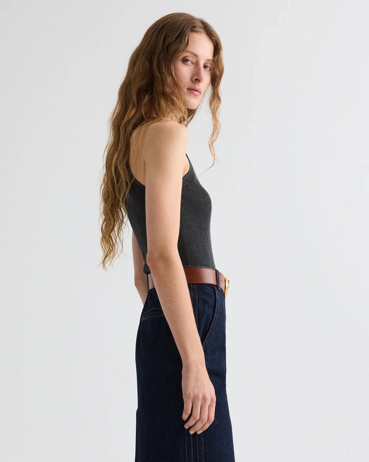 Harbor Tank in Cotton Silk - Image 4