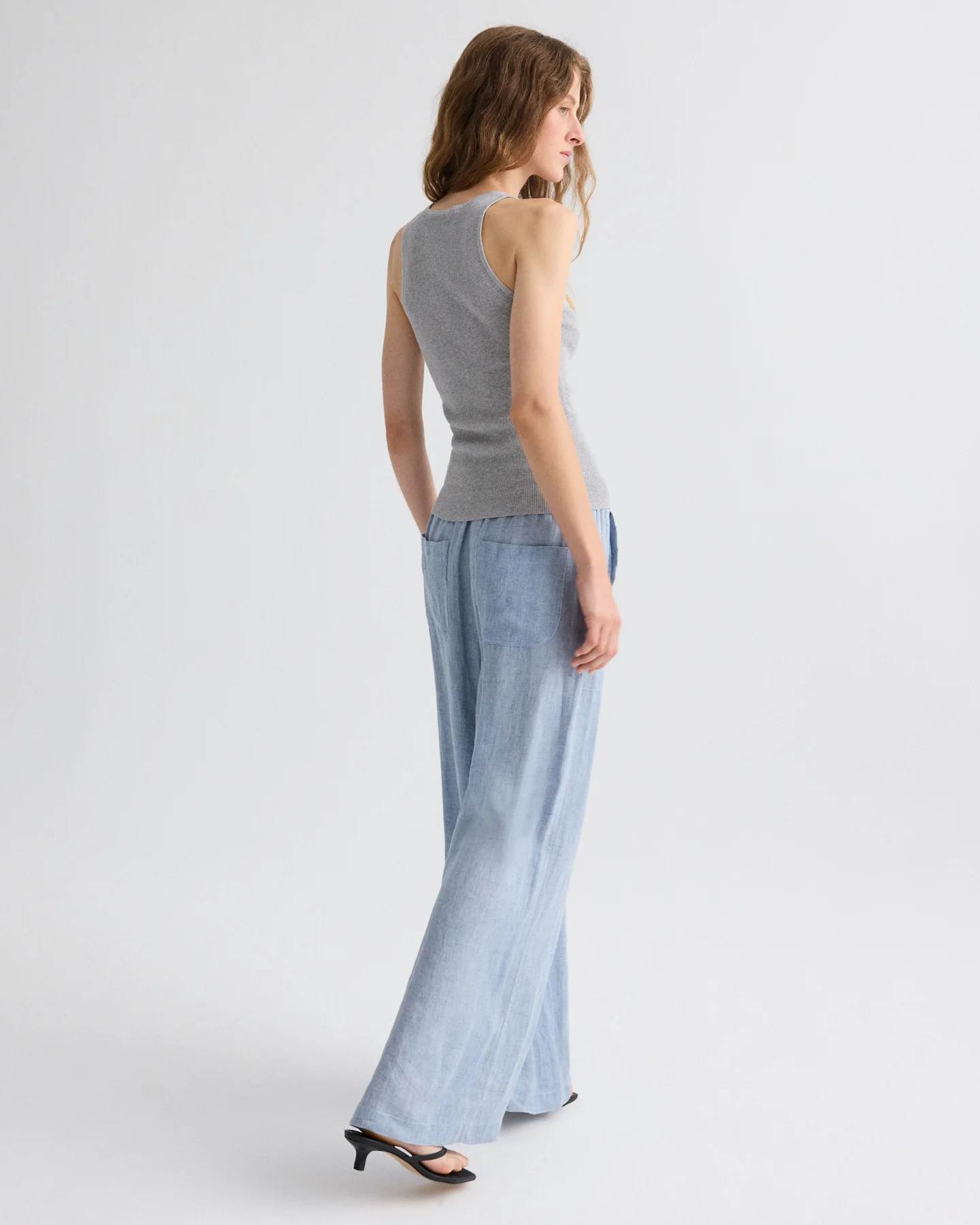 Harbor Tank in Cotton Silk - Image 5