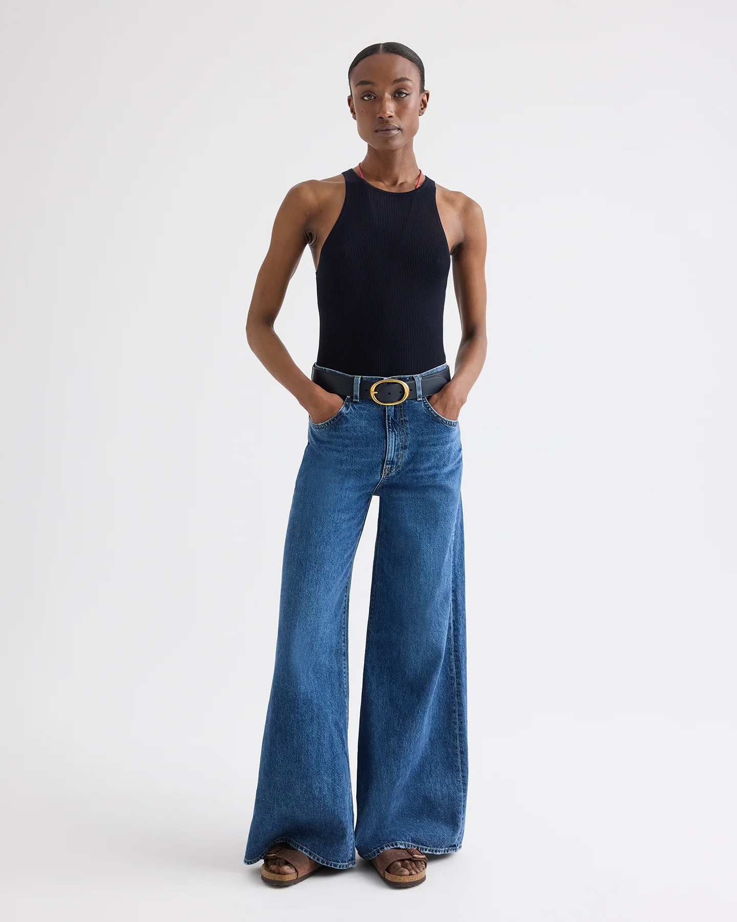 Harbor Tank in Viscose Silk - Image 3