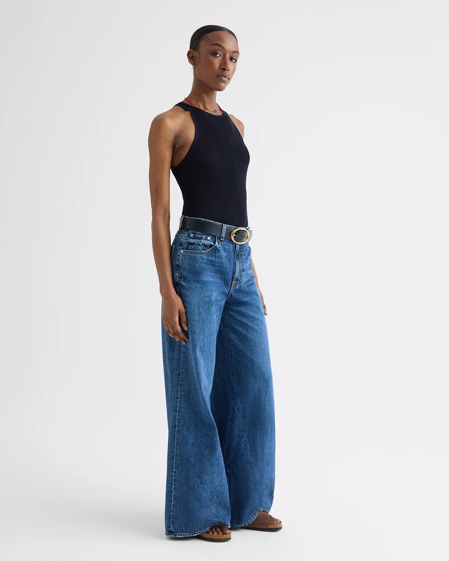 Harbor Tank in Viscose Silk - Image 4