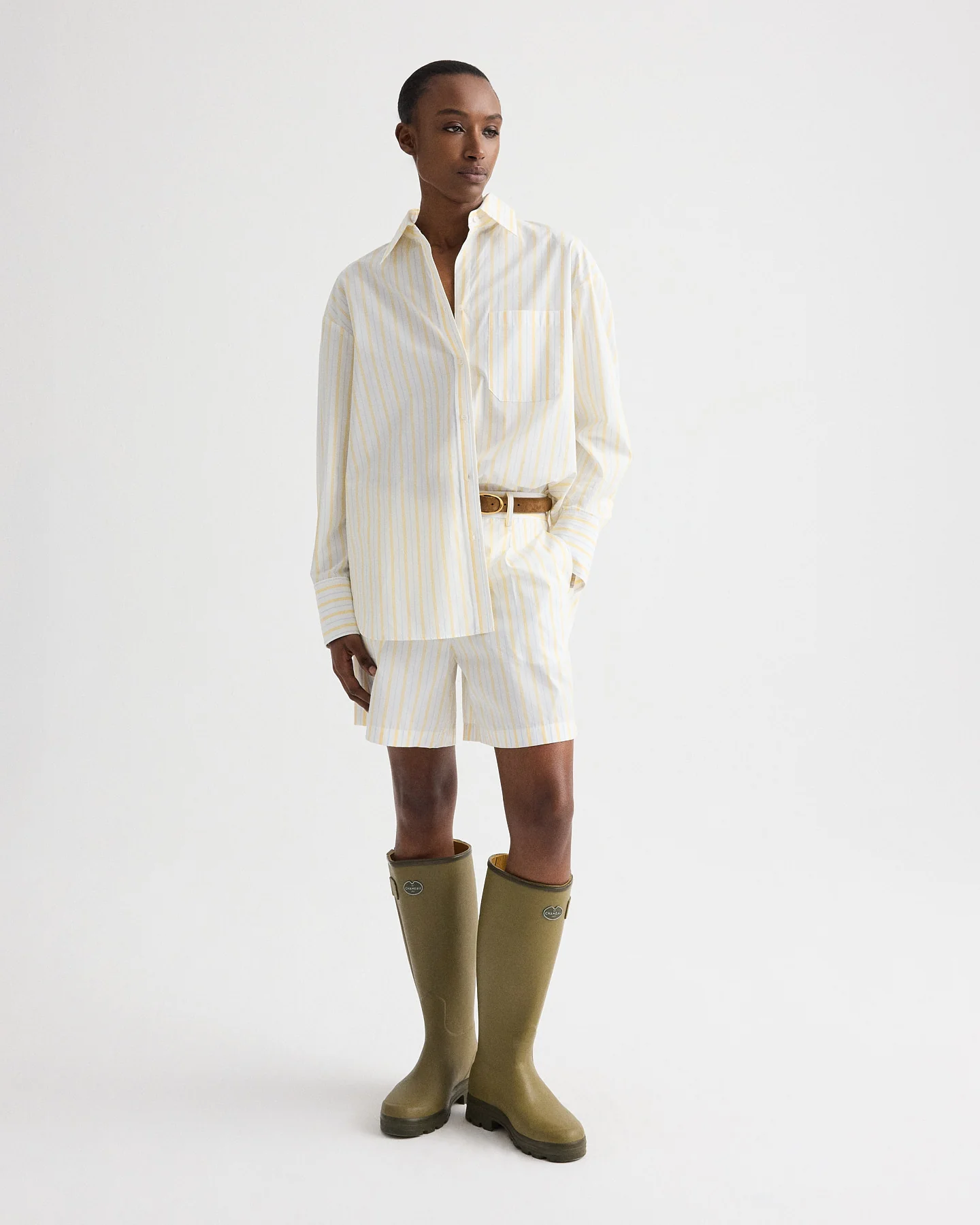 Henry St in Yarn Dyed Cotton Stripe