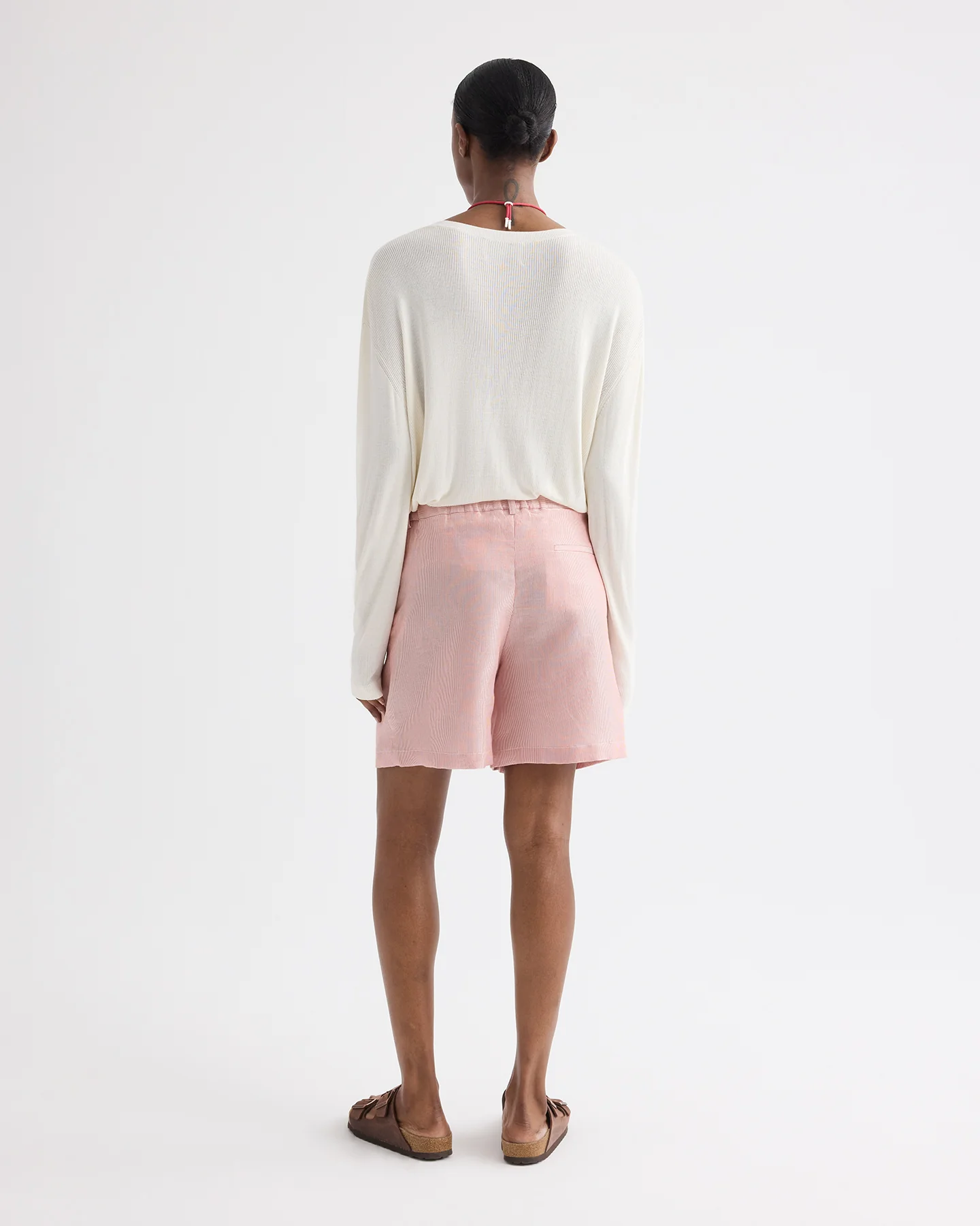 Henry St Short in Cotton Stripes - Image 5