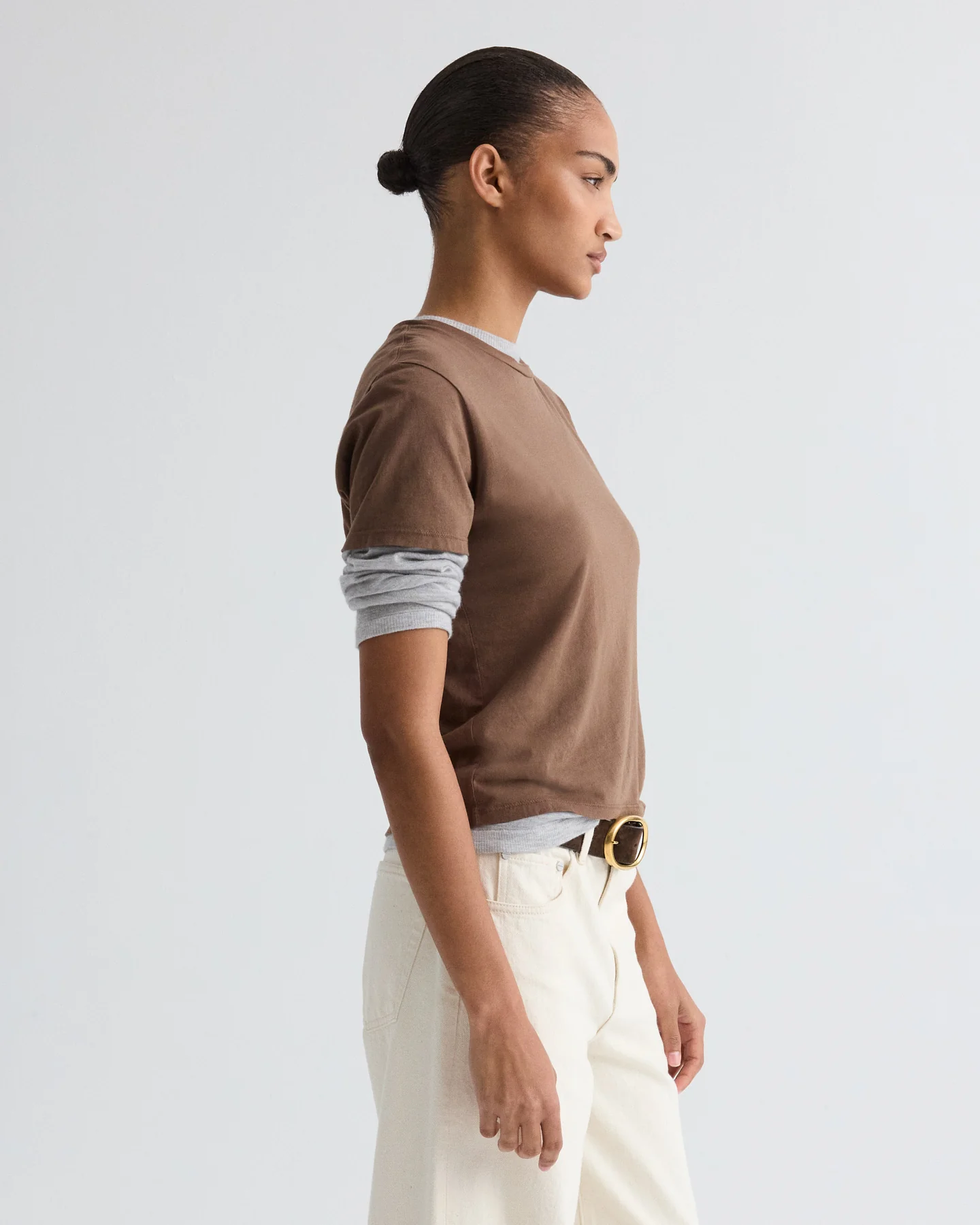 His Tee in Supima Cotton - Image 4