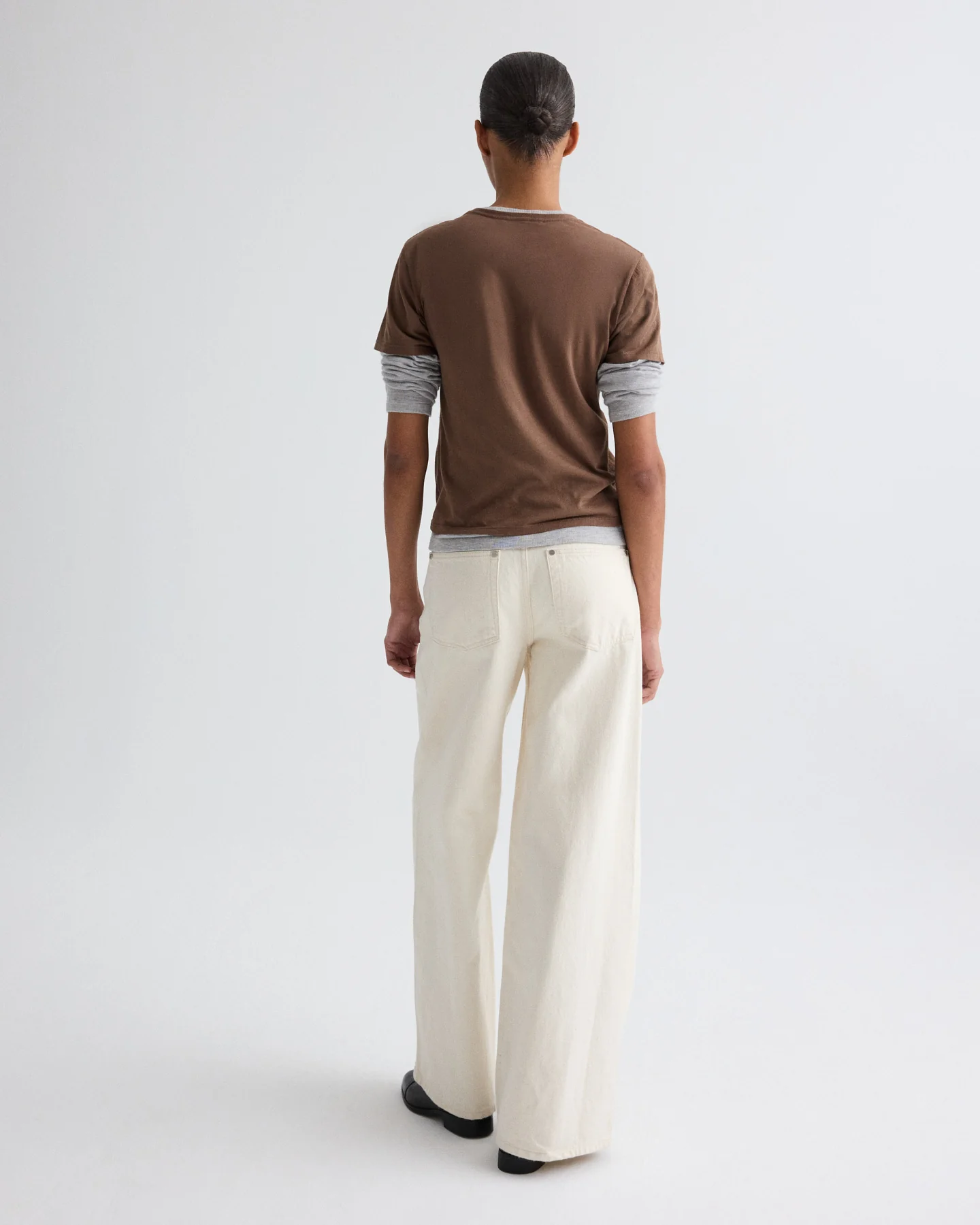 His Tee in Supima Cotton - Image 5
