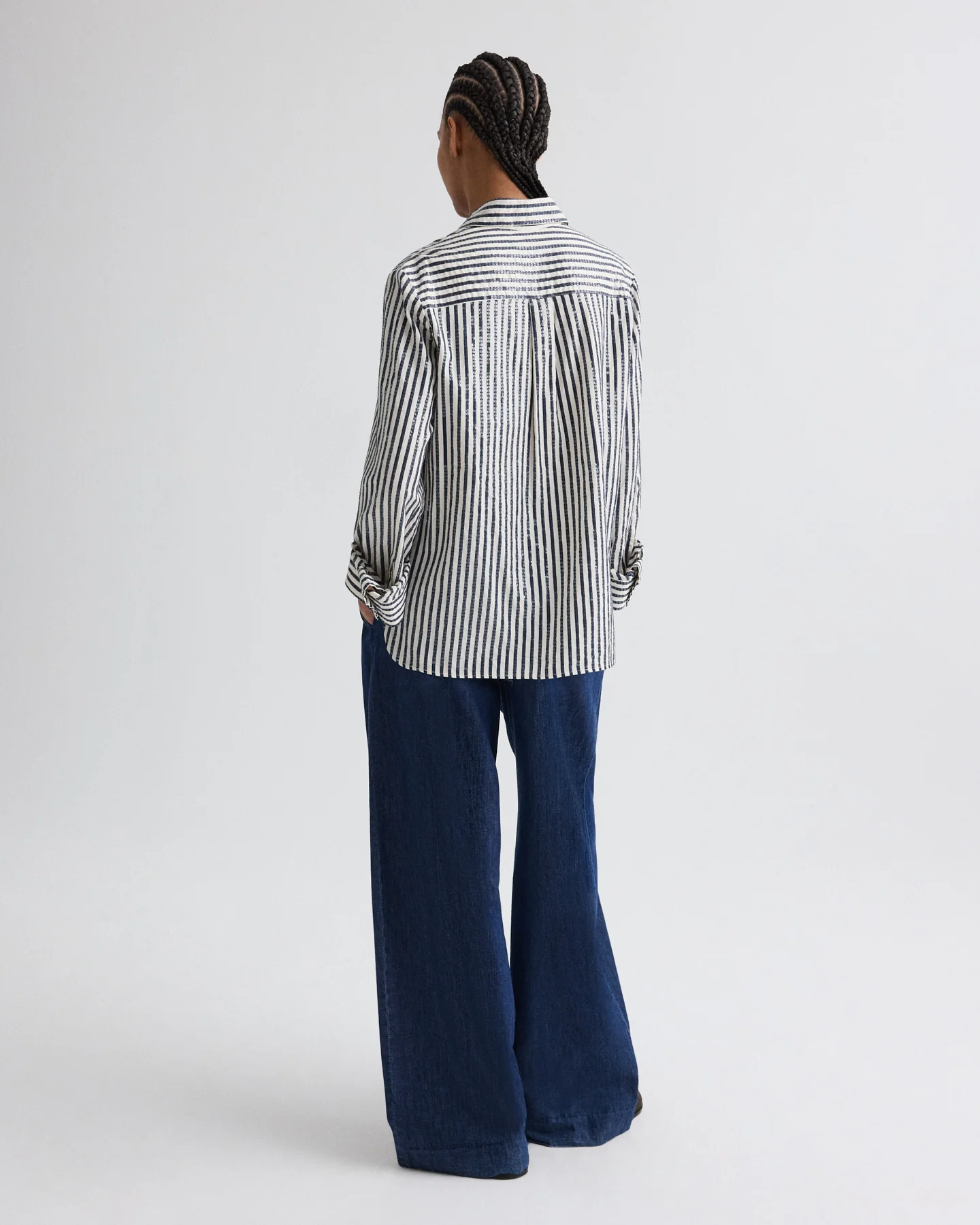 Hudson St. Pant in Denim - Image 5