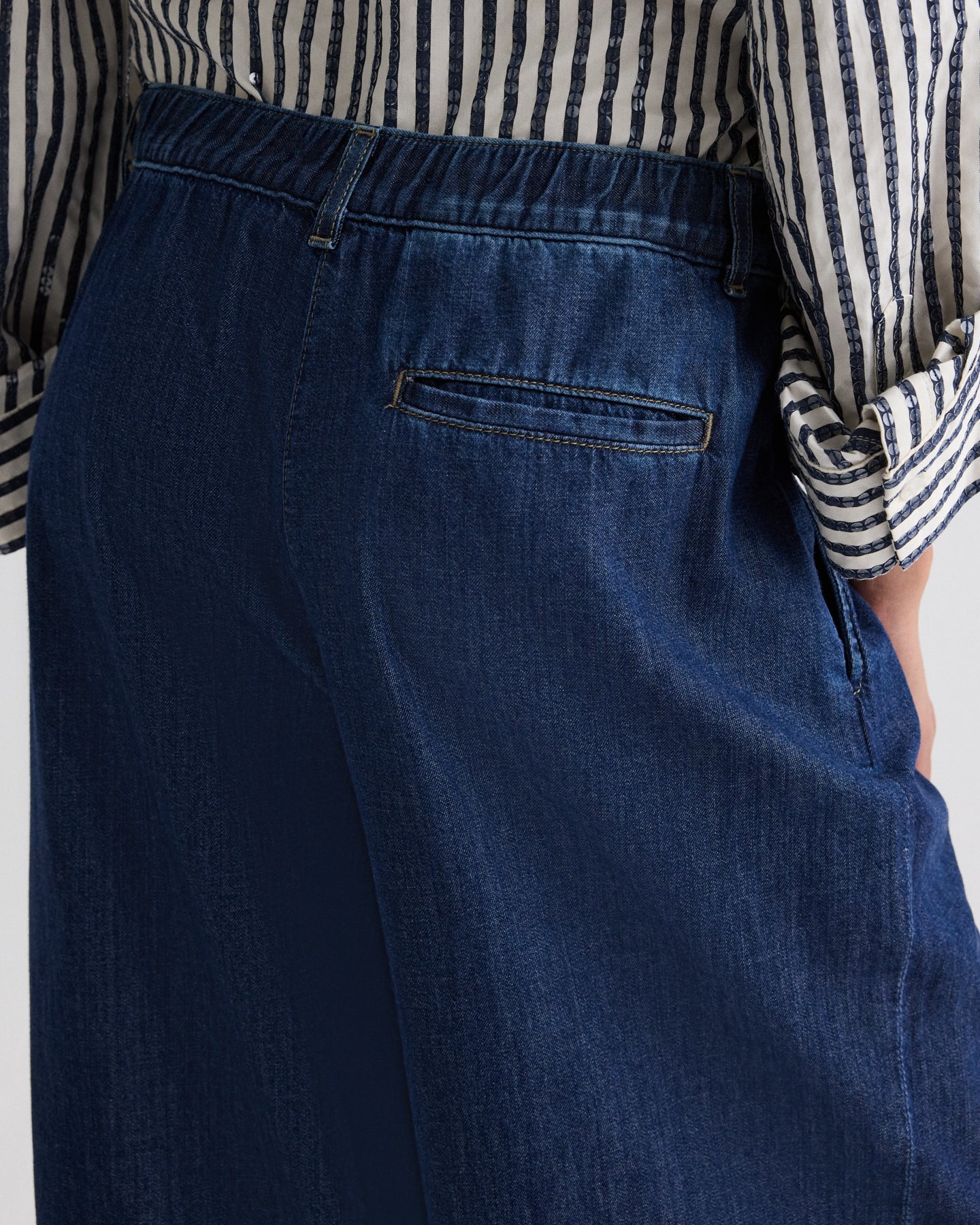 Hudson St. Pant in Denim - Image 6