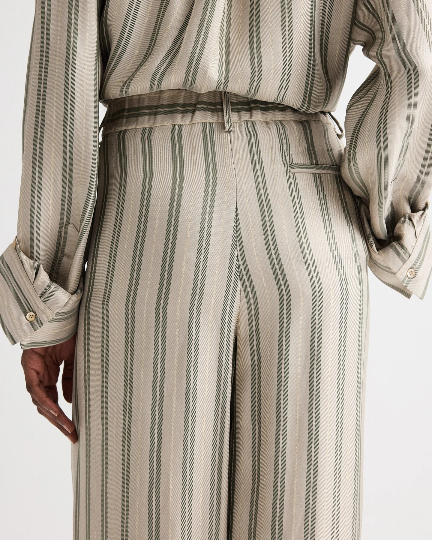Hudson St Pant in Fluid Regency Stripe - Image 4