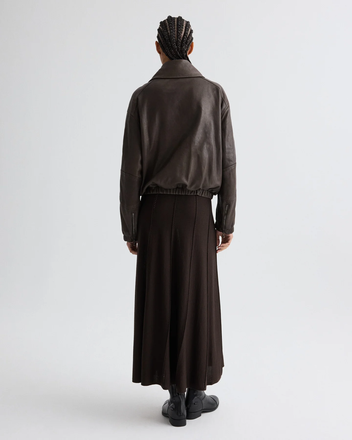Hunter Jacket in Dolce Leather - Image 5