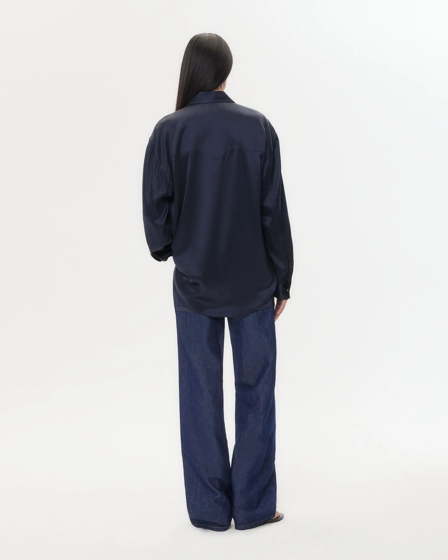 Easy Boy Pant in Linen Cotton Denim - Image 5