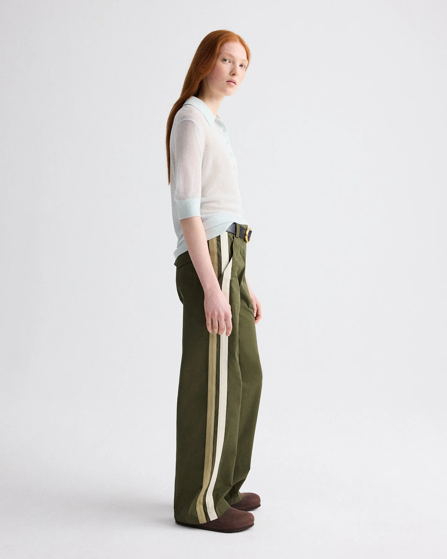 Isabelle Pant in Vintage Washed Poplin - Image 5