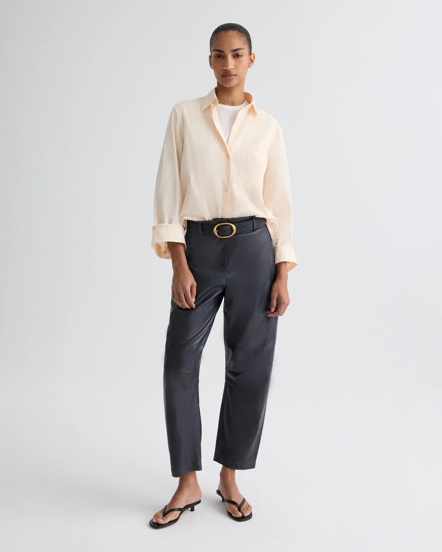 Jett Pant in Paper Leather