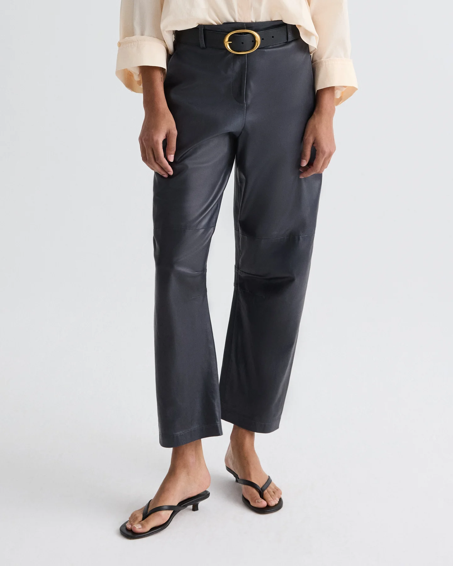 Jett Pant in Paper Leather - Image 2