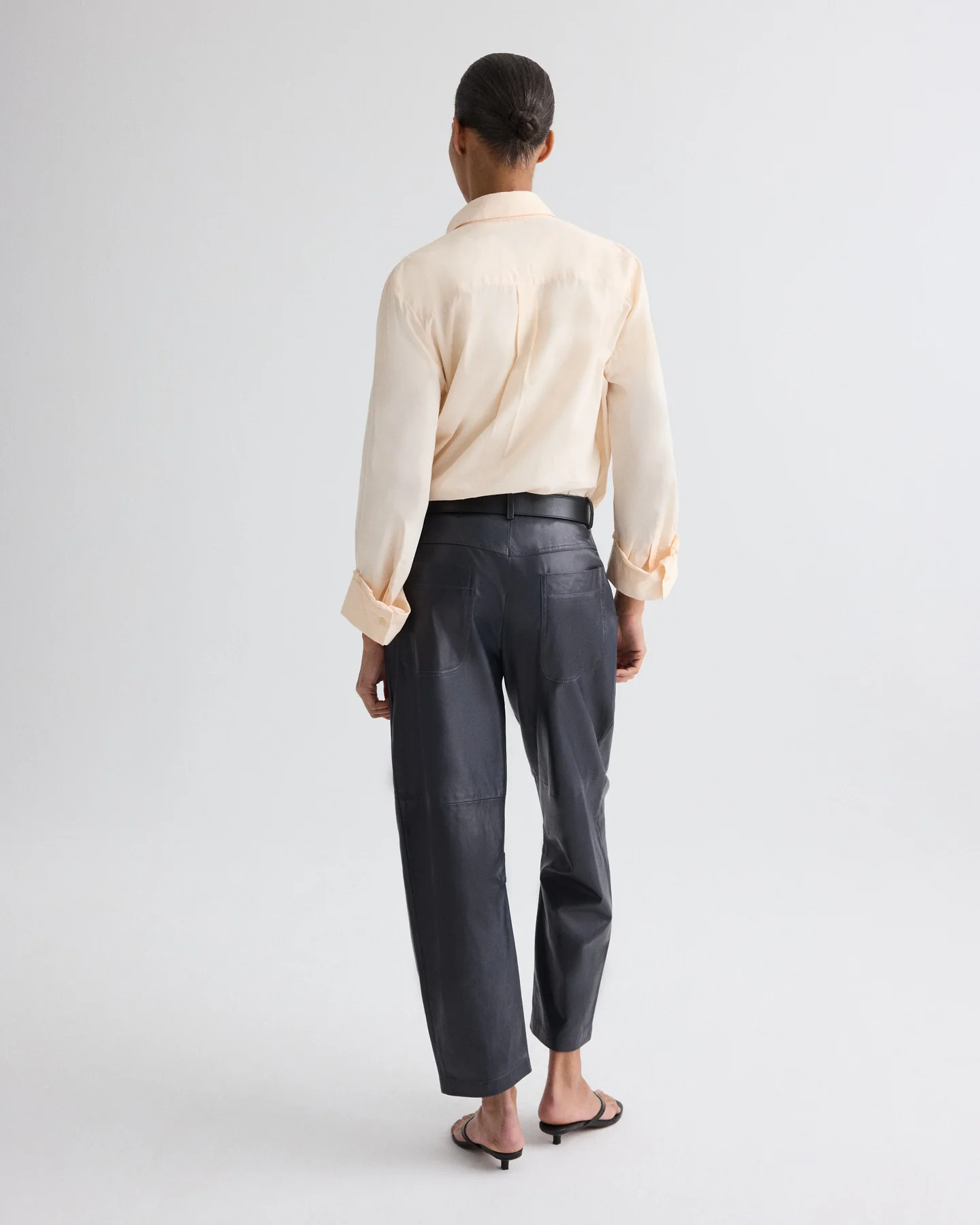 Jett Pant in Paper Leather - Image 5