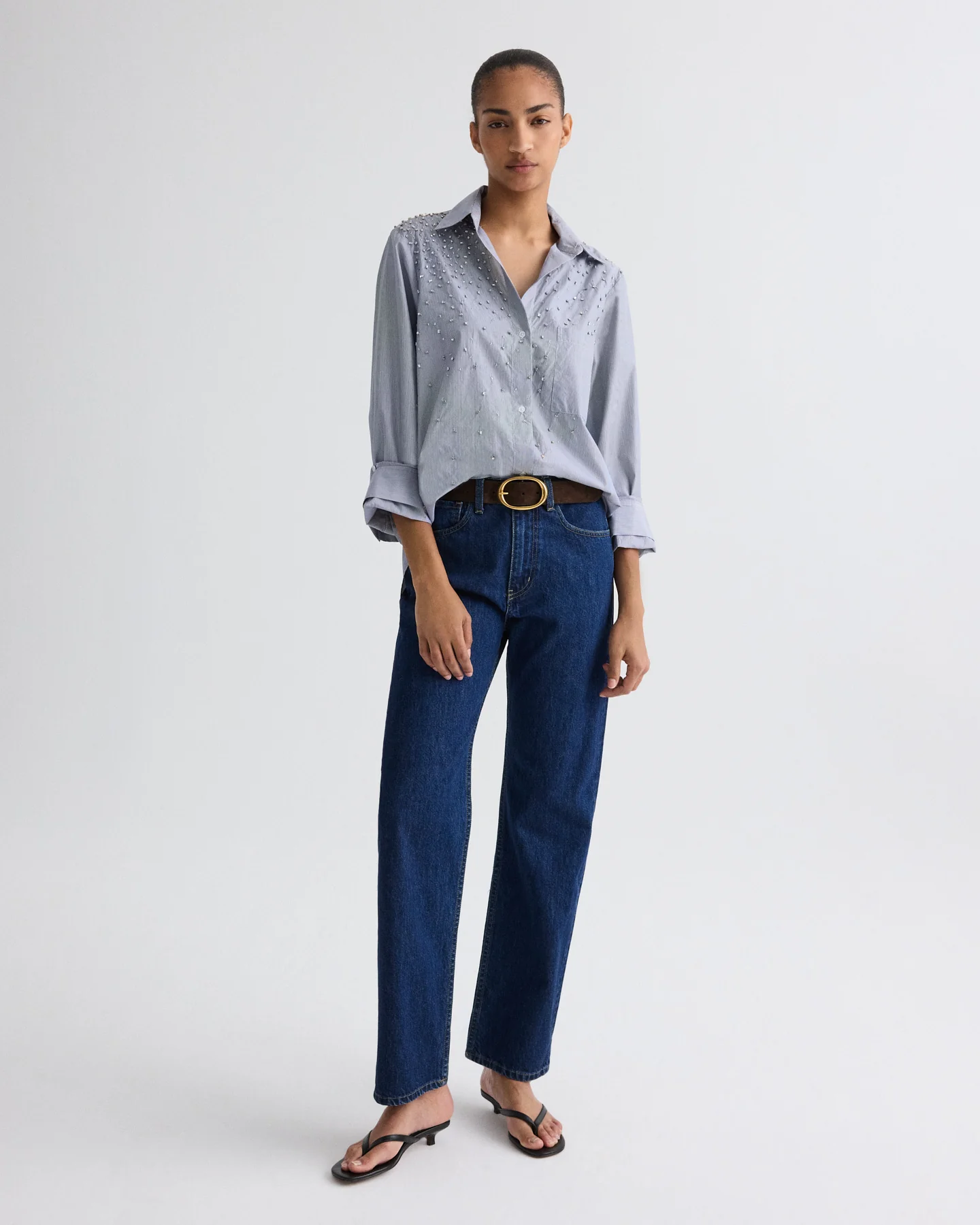 Kent St Jean in Heavy Denim - Image 2